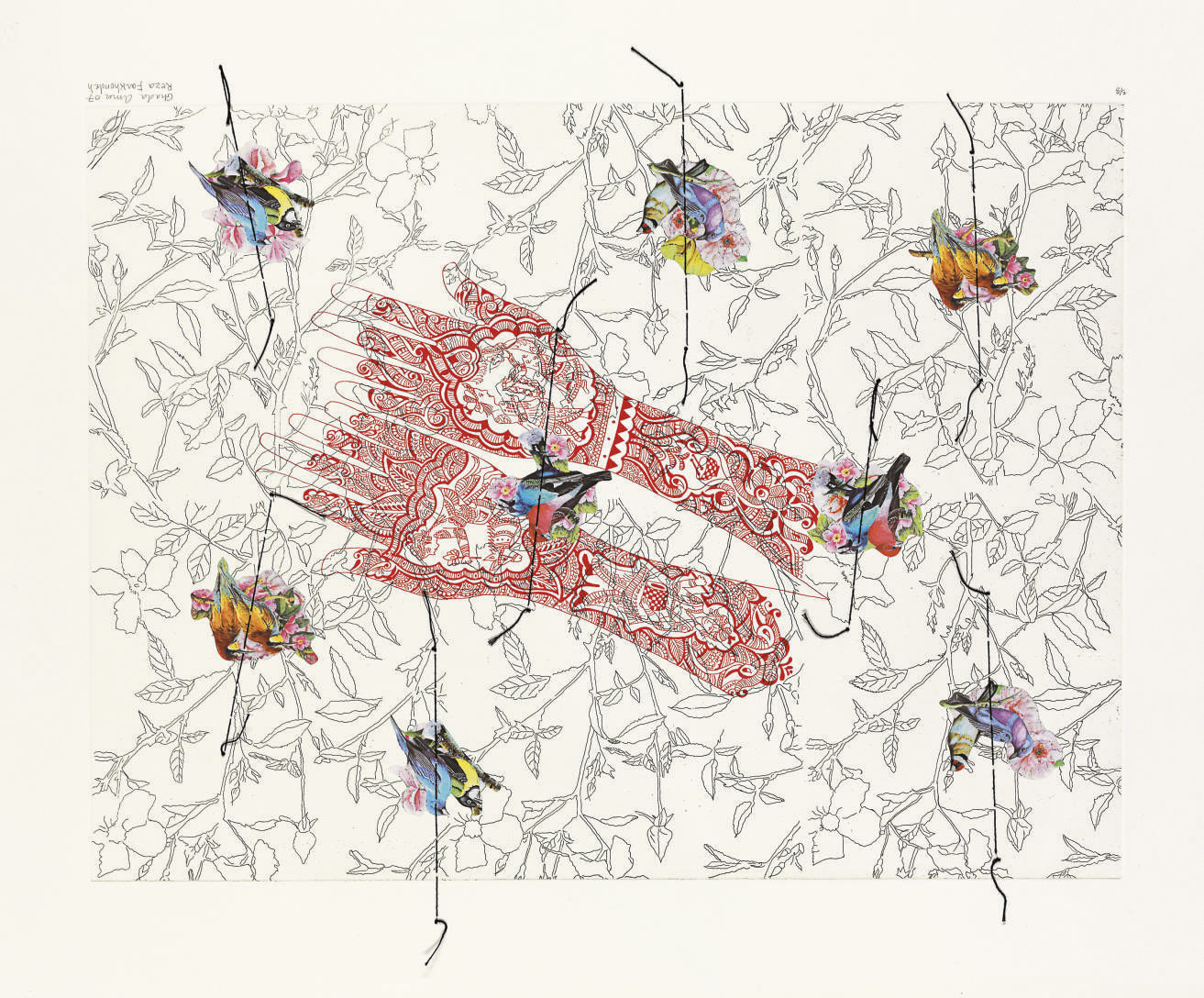 Ghada Amer — Красная рука