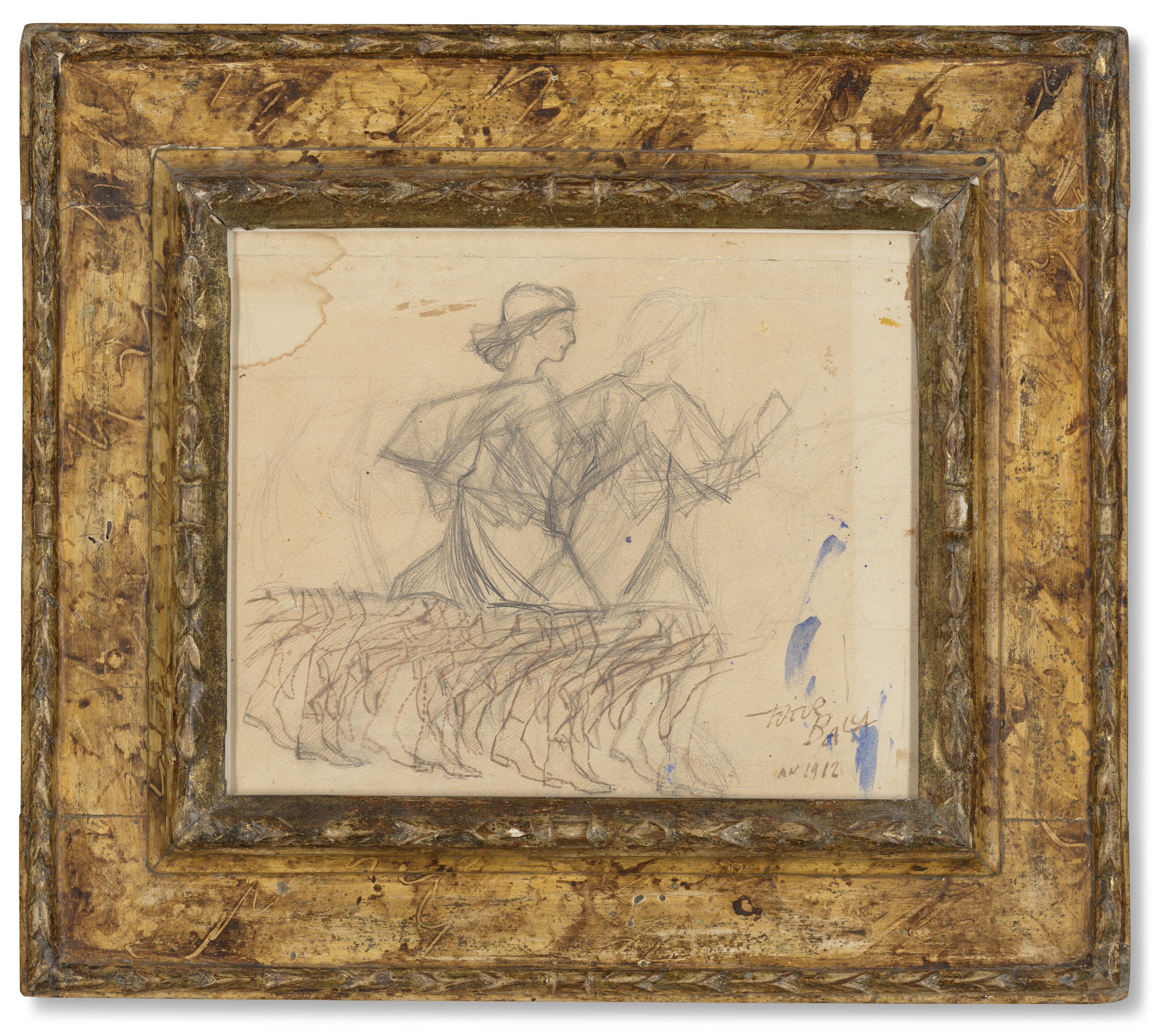 Giacomo Balla — Бамбина на балконе, студия, изображение 4