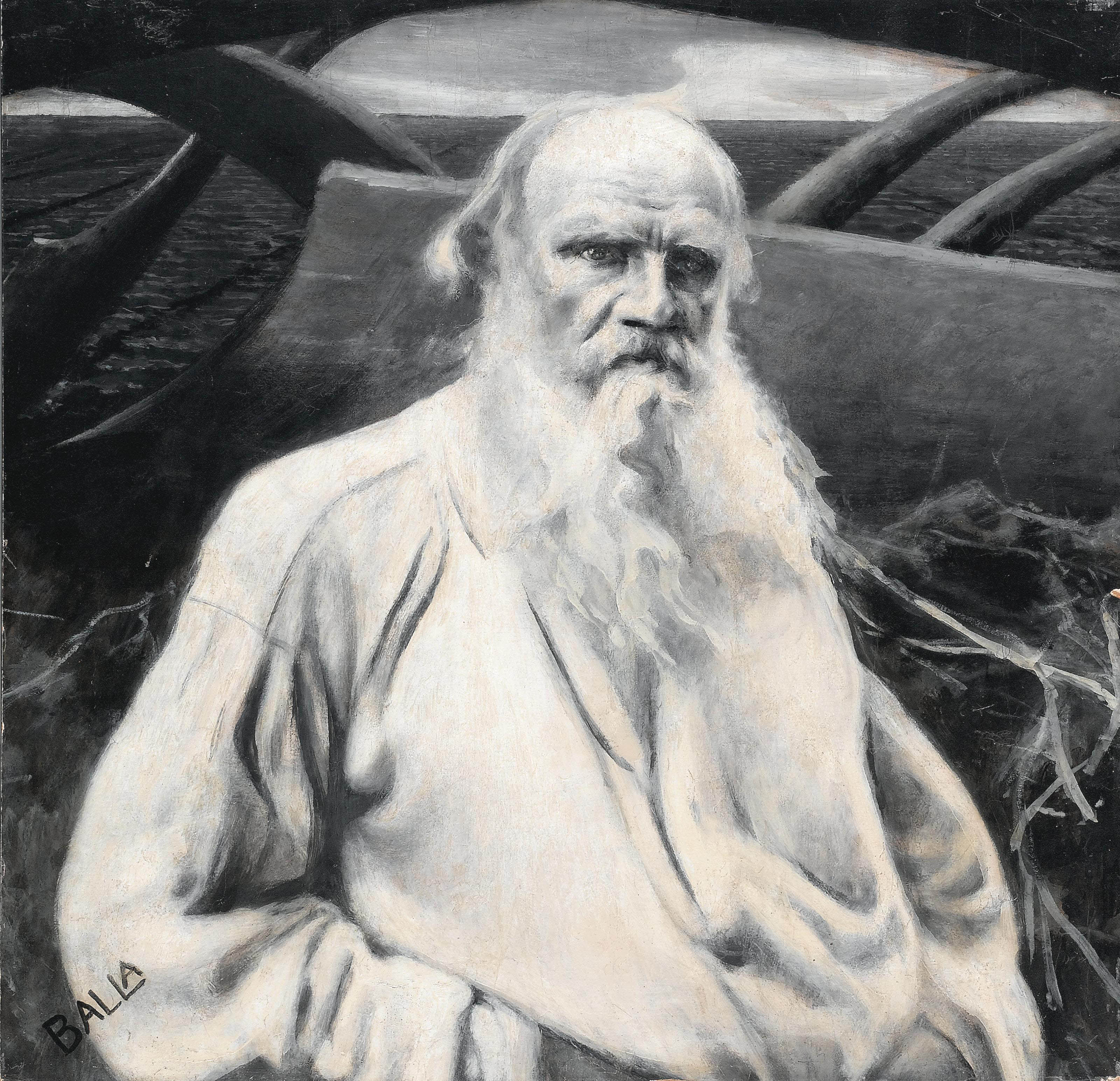 Giacomo Balla — Леон Толстой