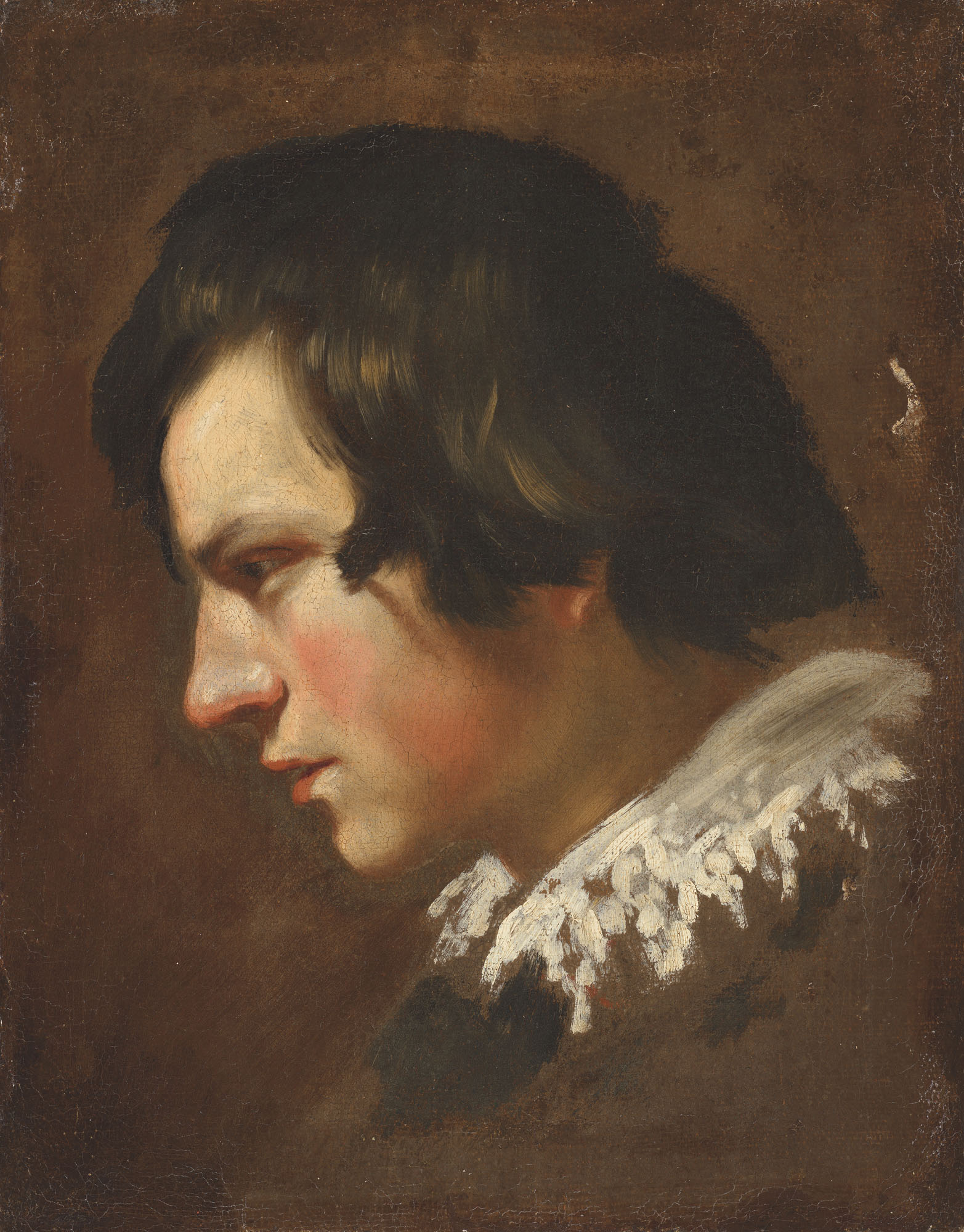 Gian Lorenzo Bernini — Голова молодого человека в профиль