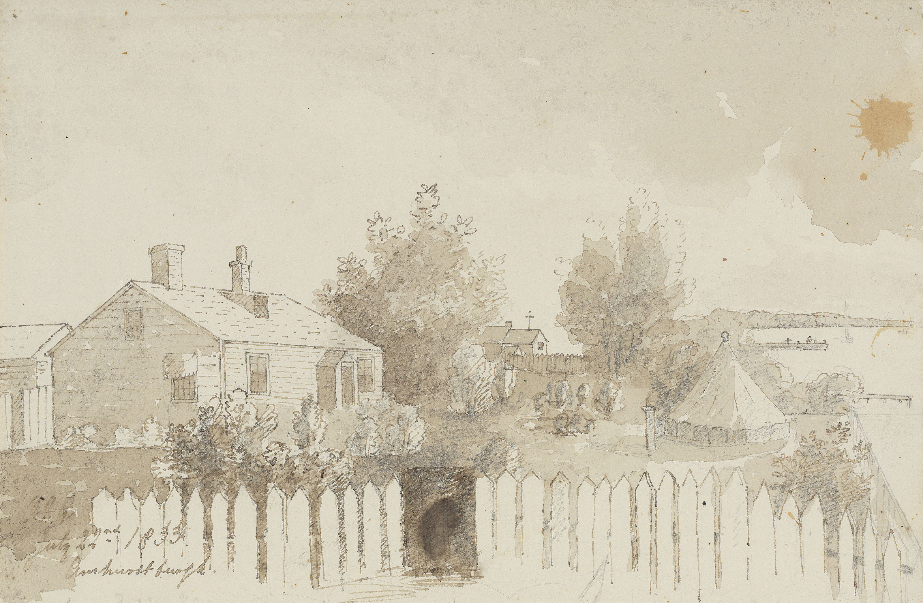 Gibson — Амхерстбург, 1833 год