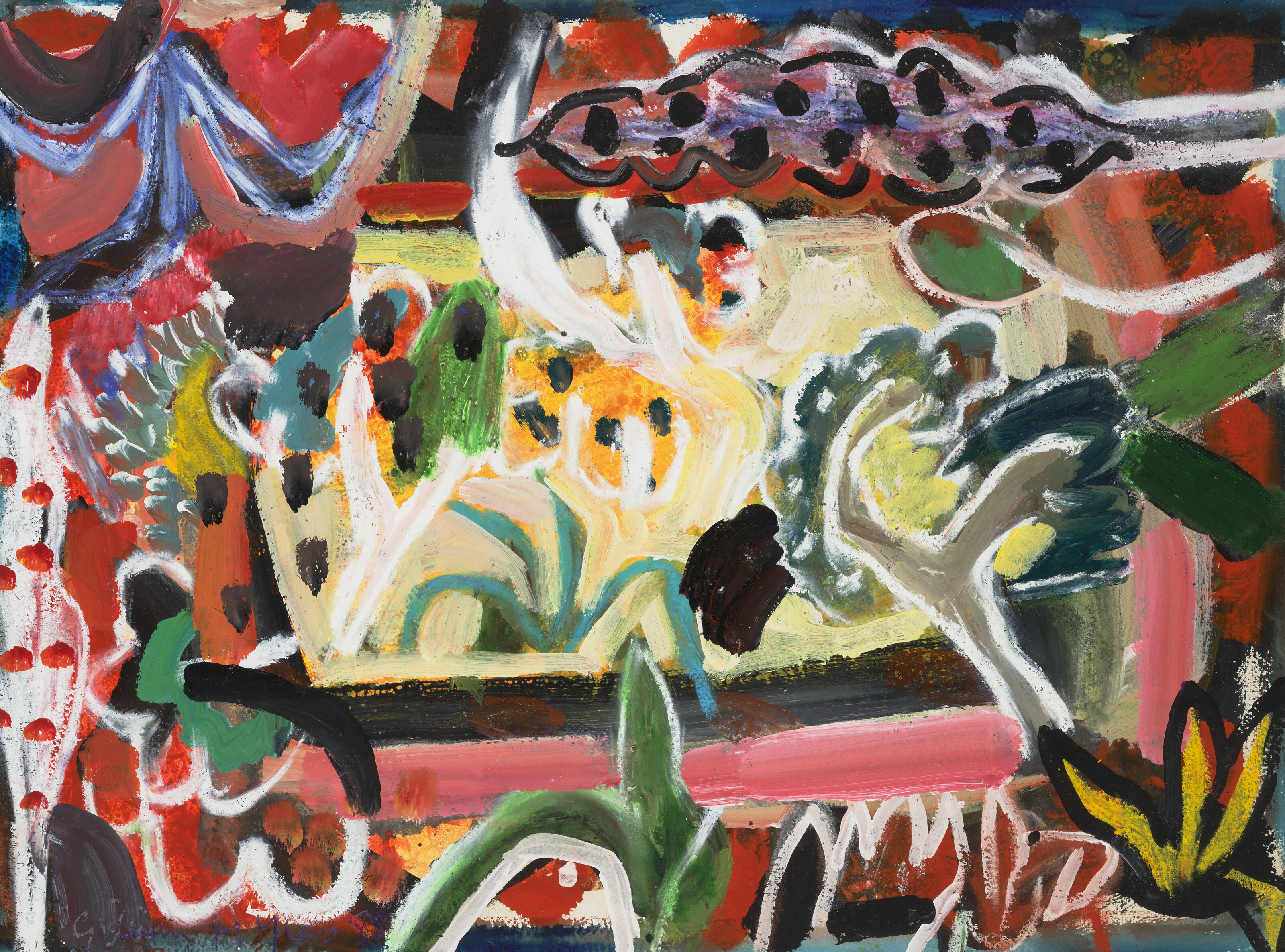 Gillian Ayres — Сейланы 3