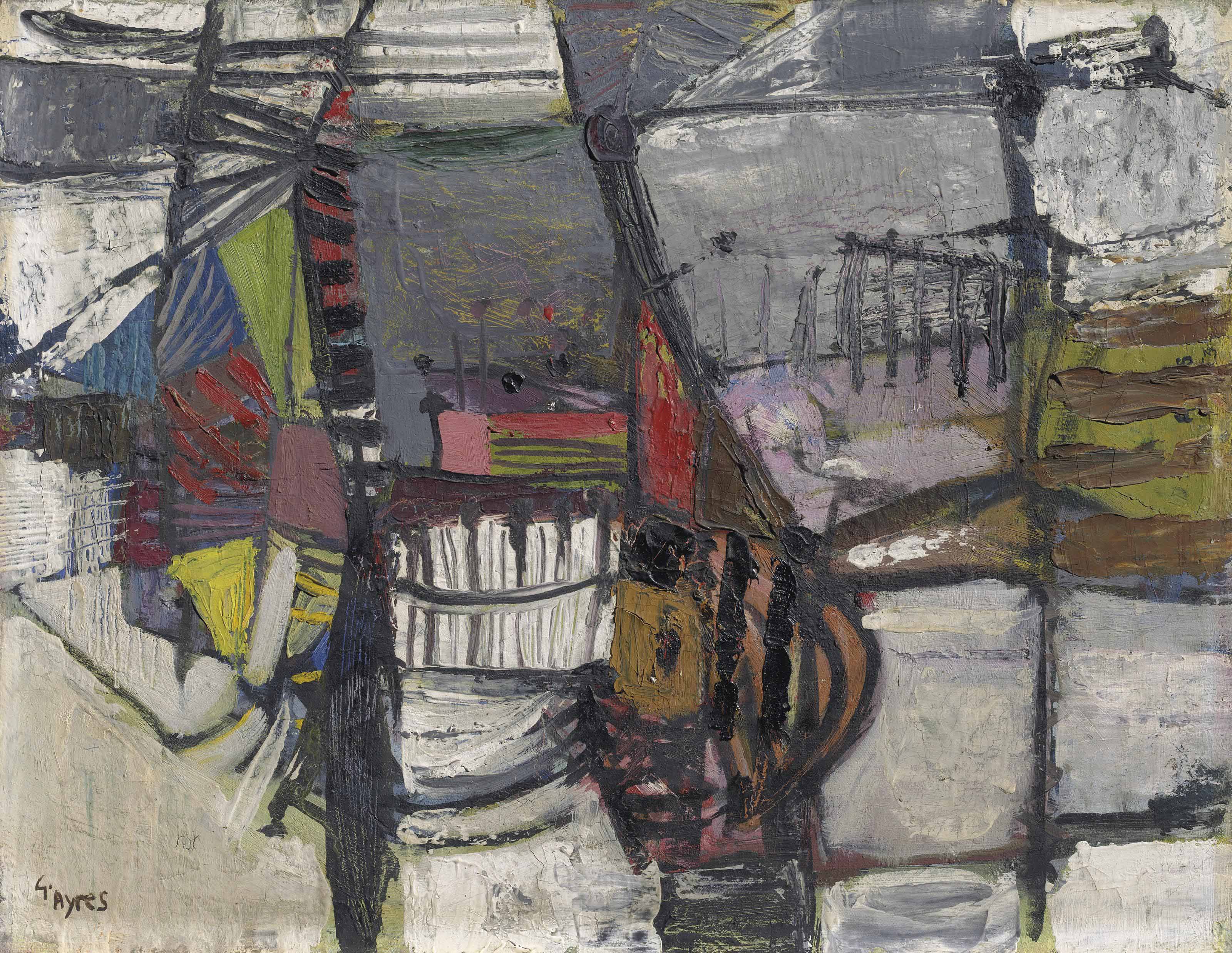 Gillian Ayres — Без названия