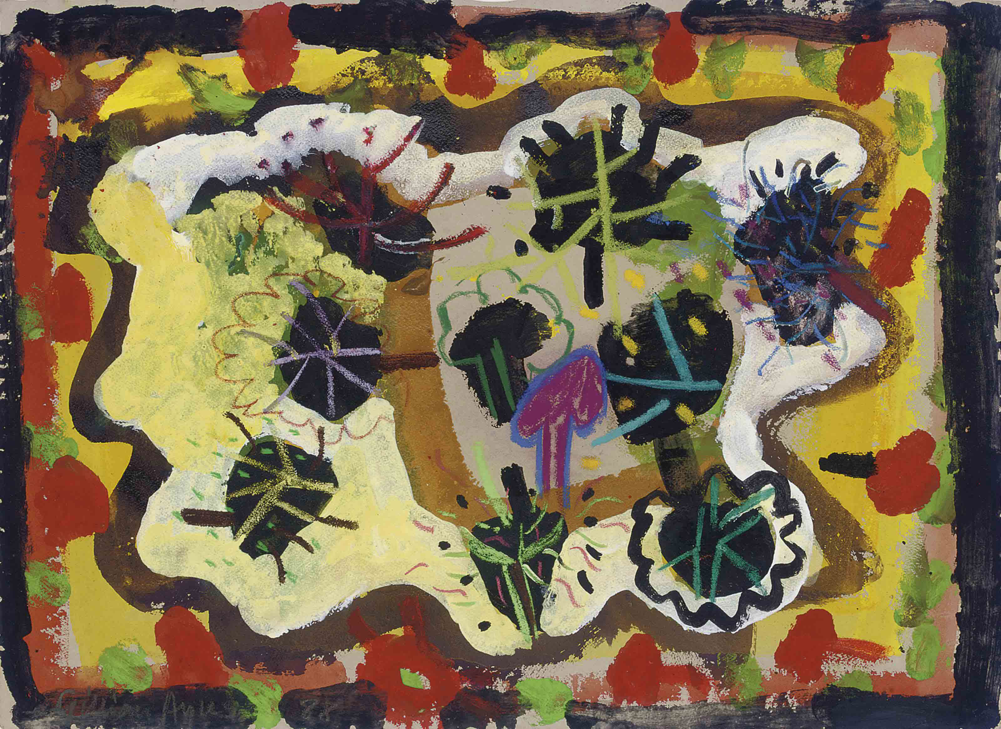 Gillian Ayres — Абстрактный