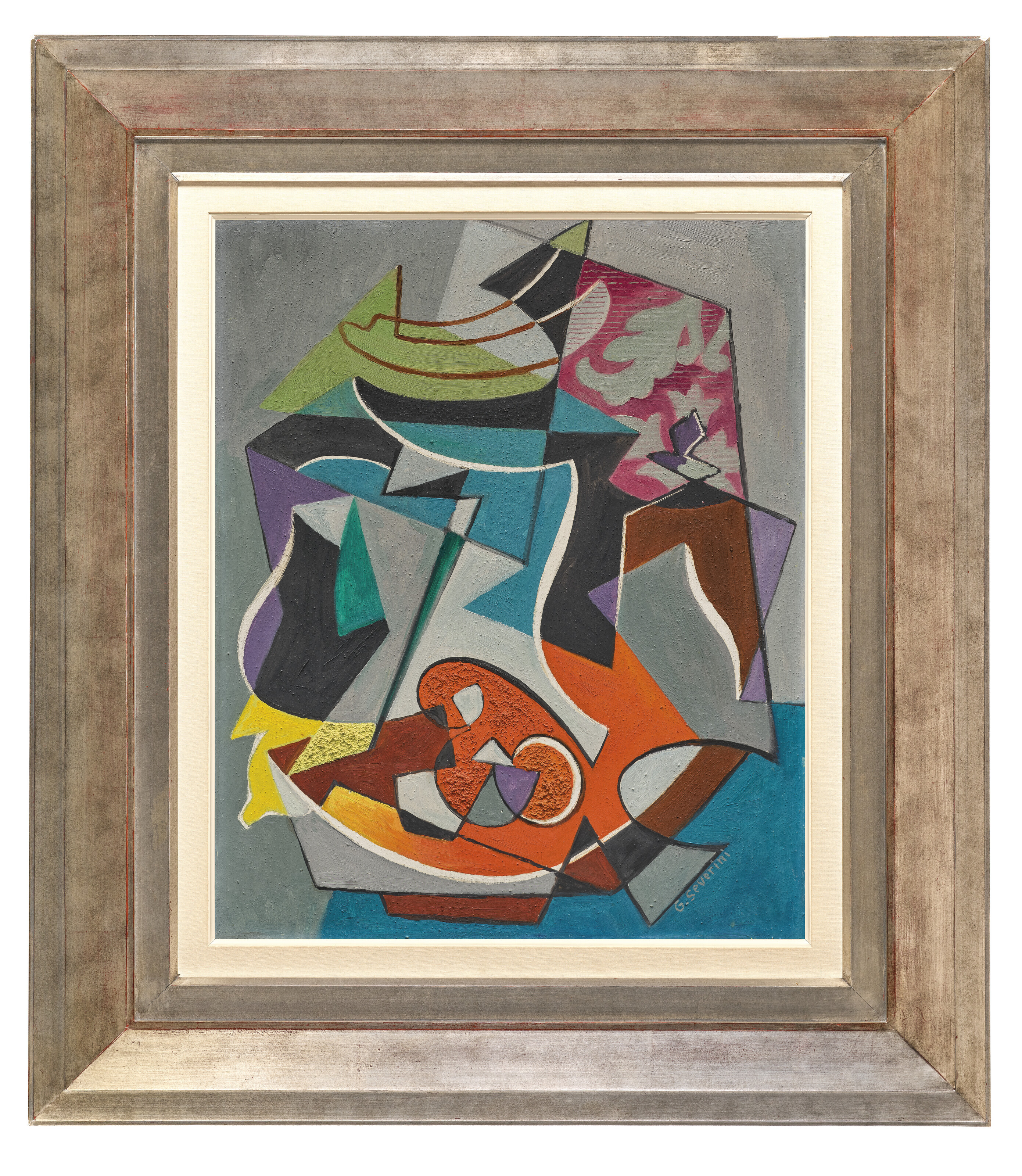 Gino Severini — Апельсины и бананы, изображение 4