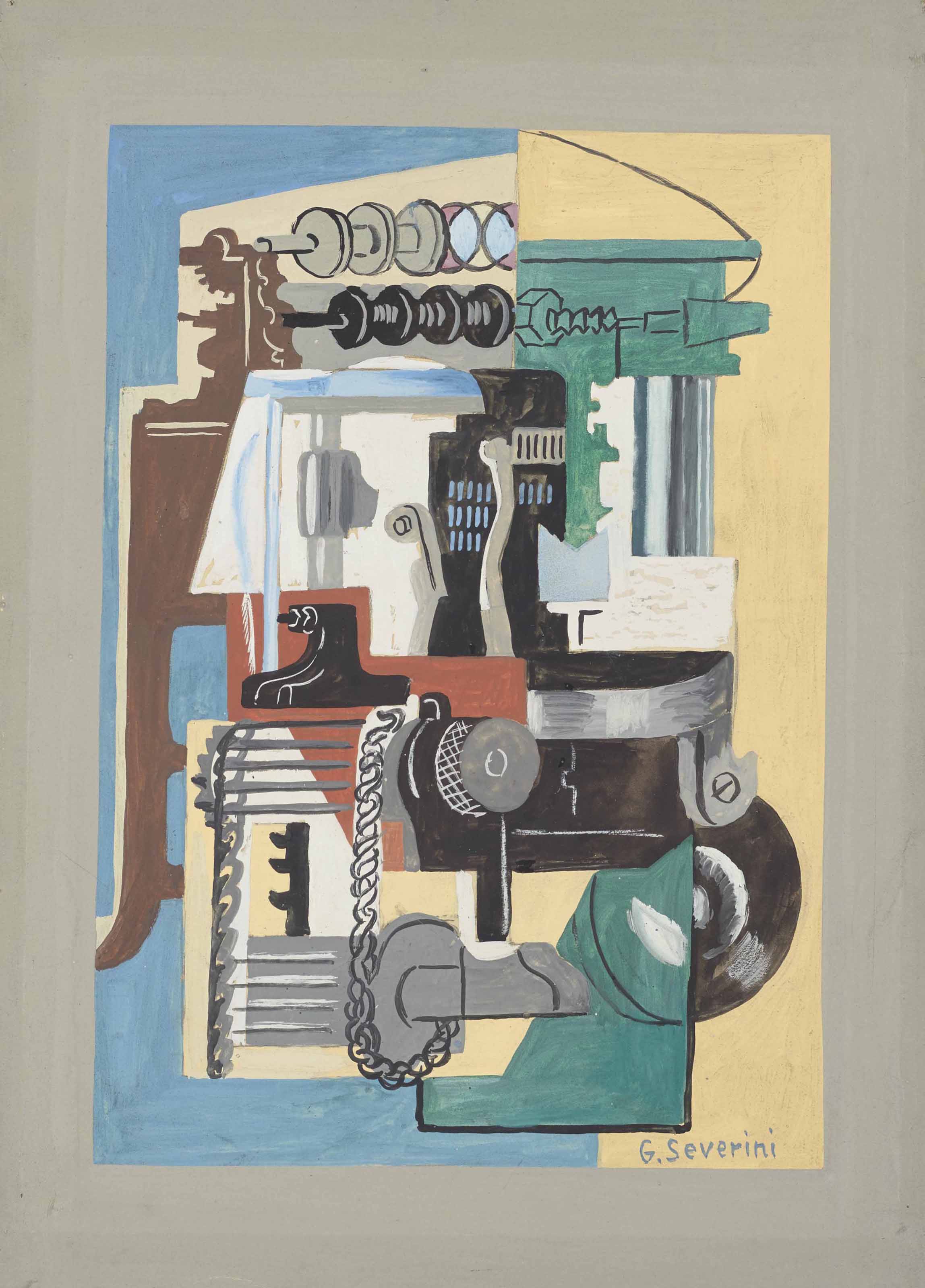Gino Severini — Машинный текстиль