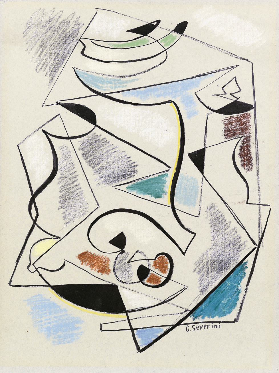 Gino Severini — Композиция