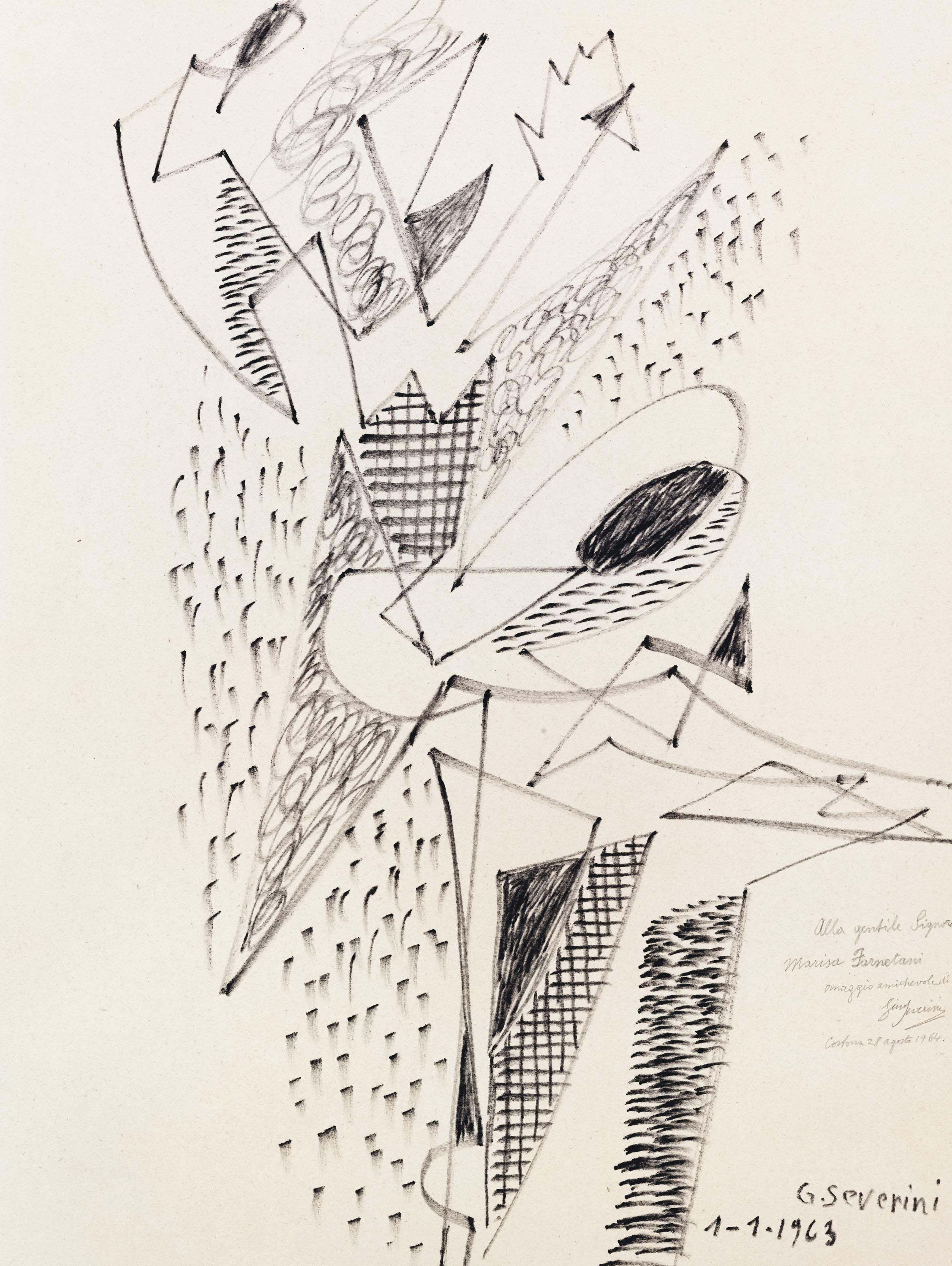 Gino Severini — Танцовщица