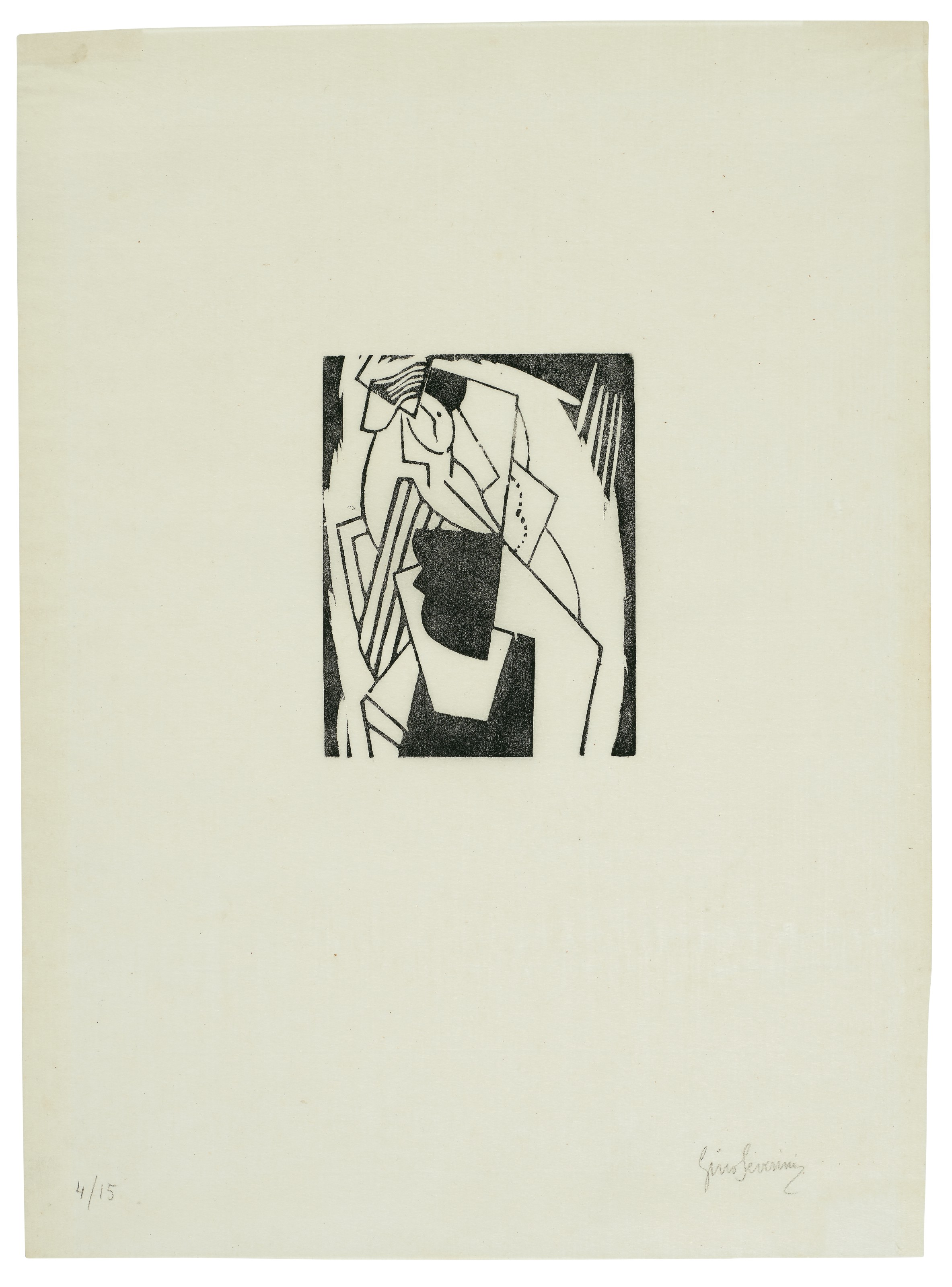 Gino Severini — Женская поза, только вводная часть