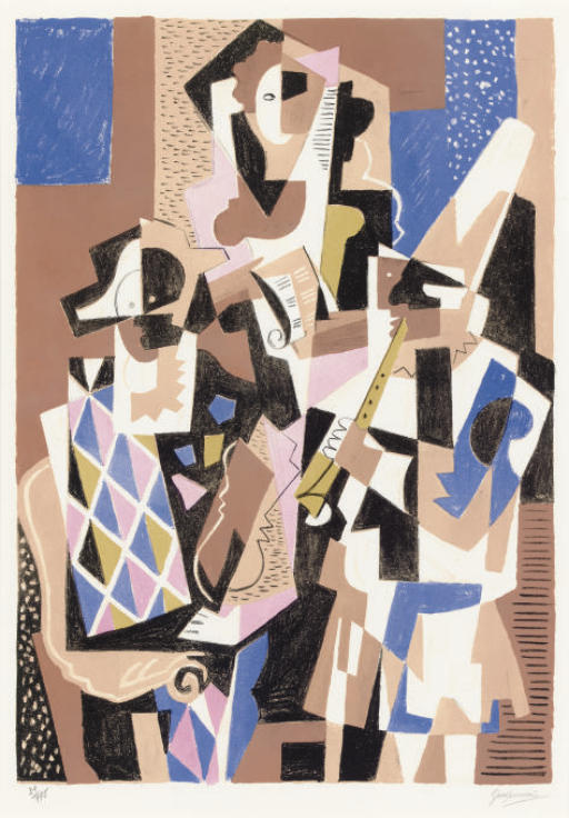 Gino Severini — Музыканты (Мелони, 30)