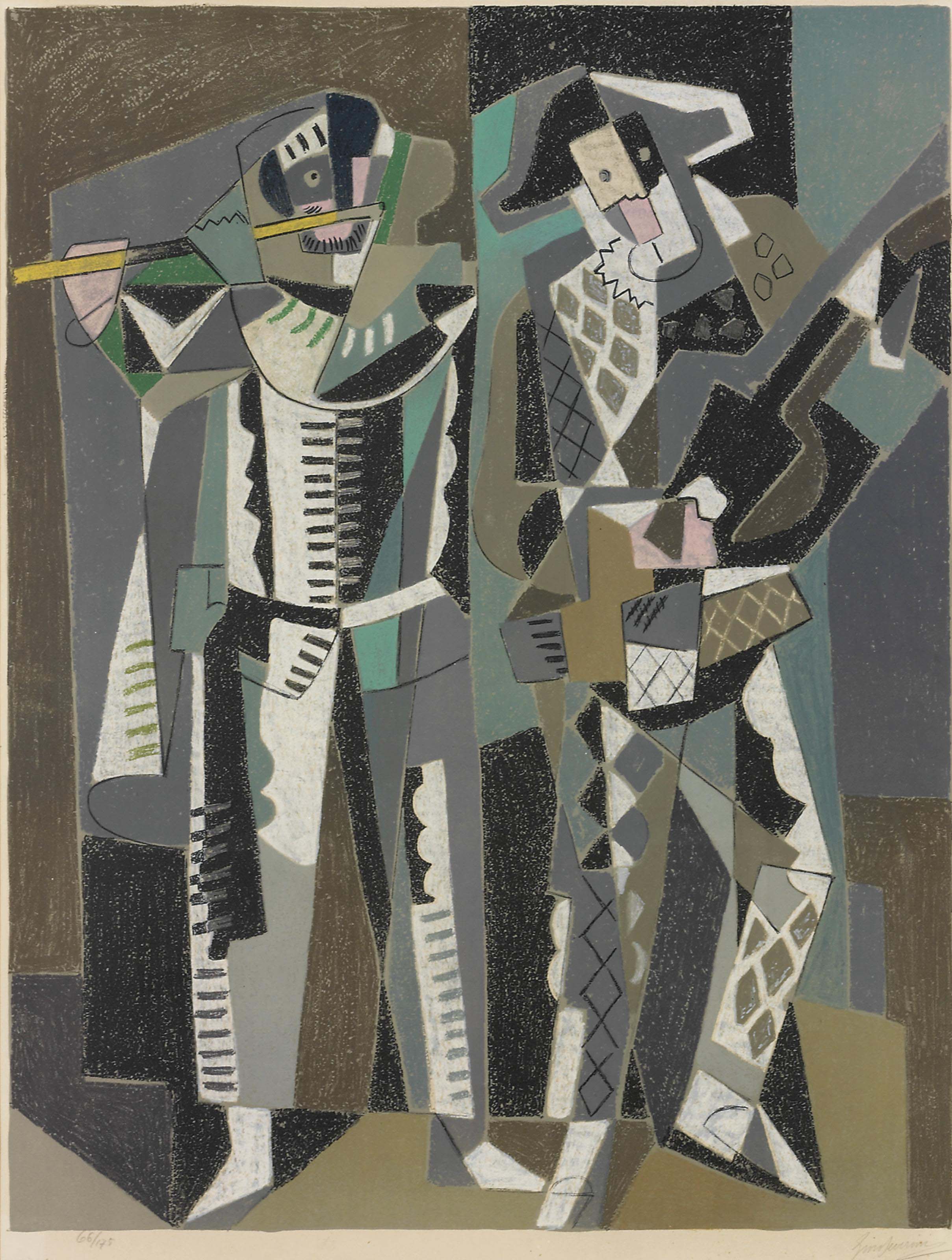 Gino Severini — Комедия дель Арте (Мелони, 34)
