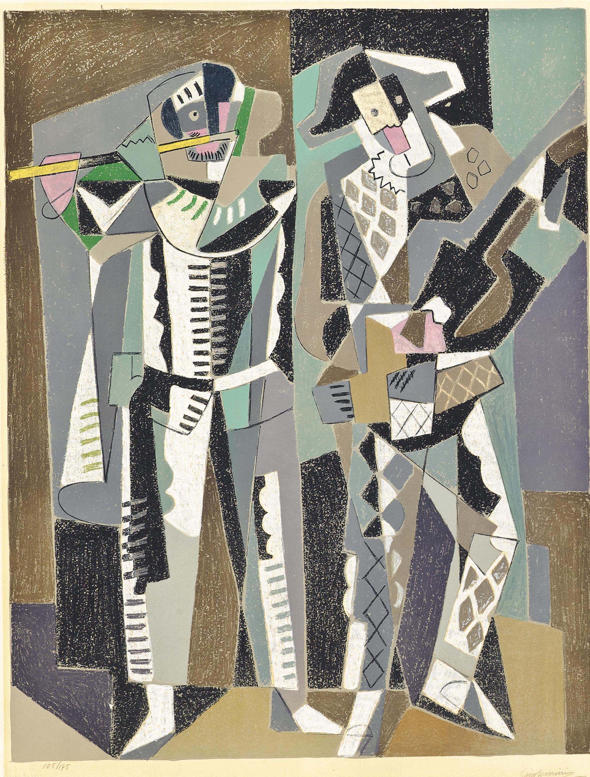 Gino Severini — Комедия дель Арте (Мелони, 34)