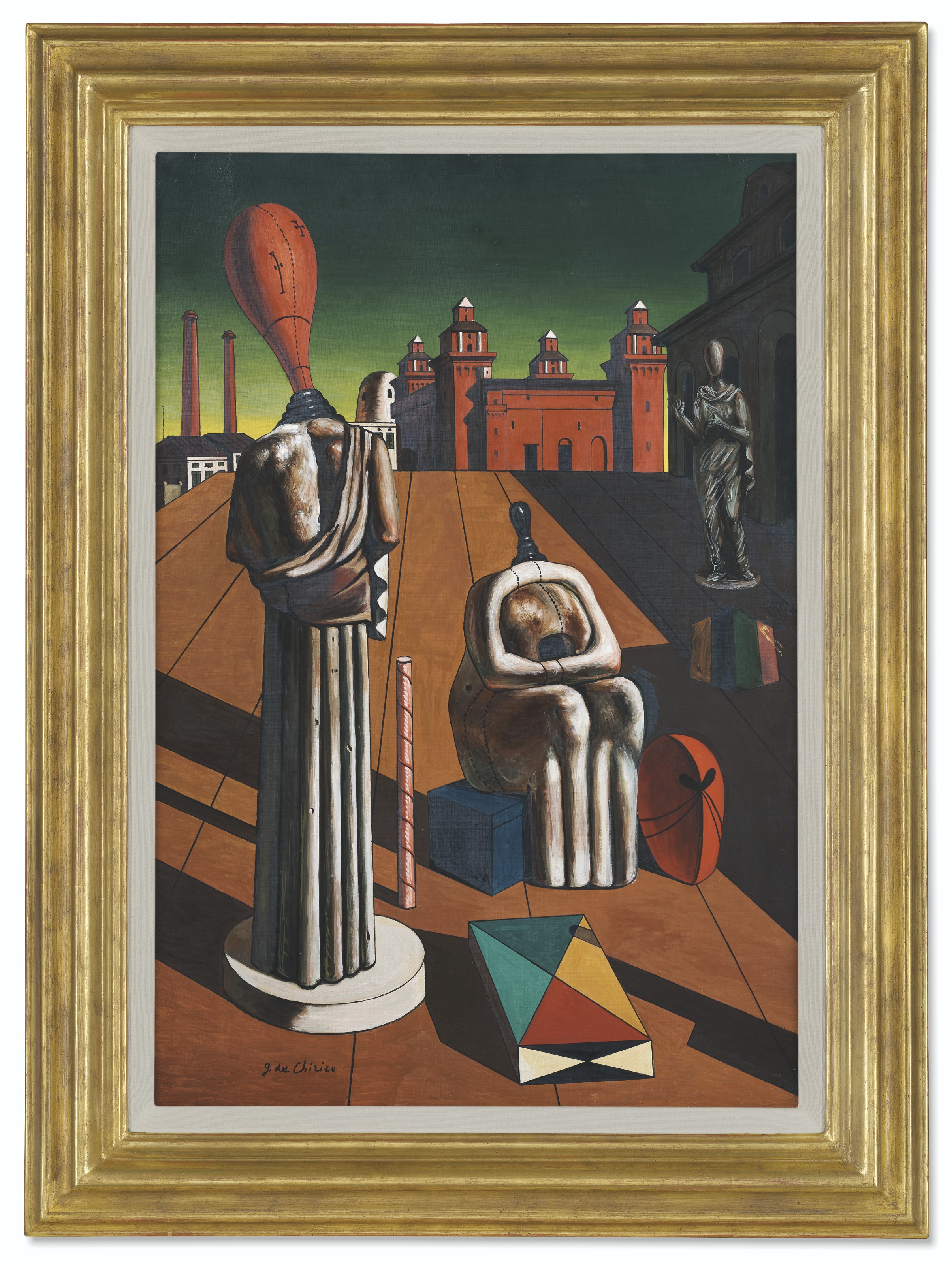 Giorgio de Chirico — Le Muse Inquietanti (Беспокойные музы), изображение 2