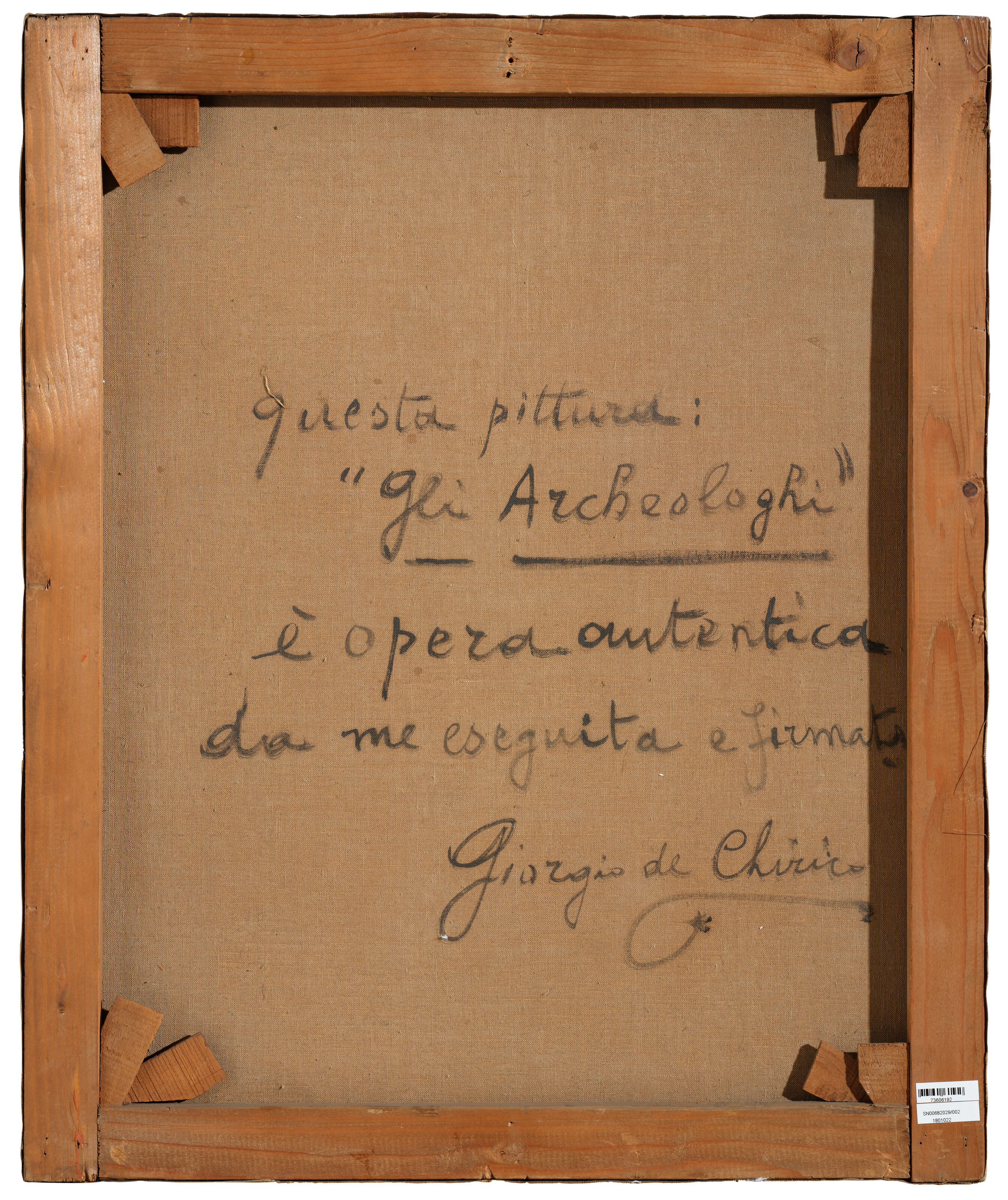 Giorgio de Chirico — Основные археологи, изображение 3