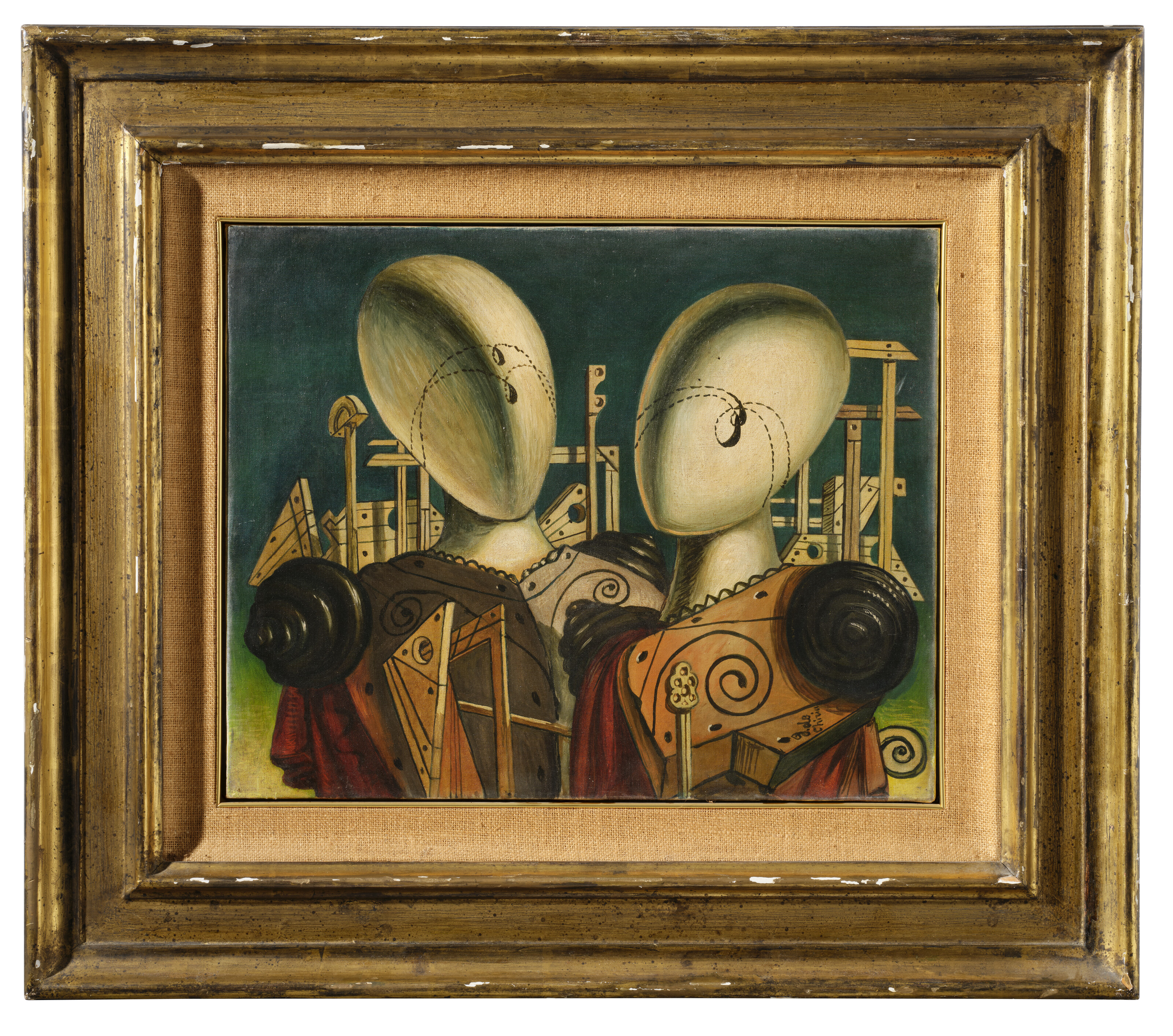 Giorgio de Chirico — Этторе и Андромака, изображение 2