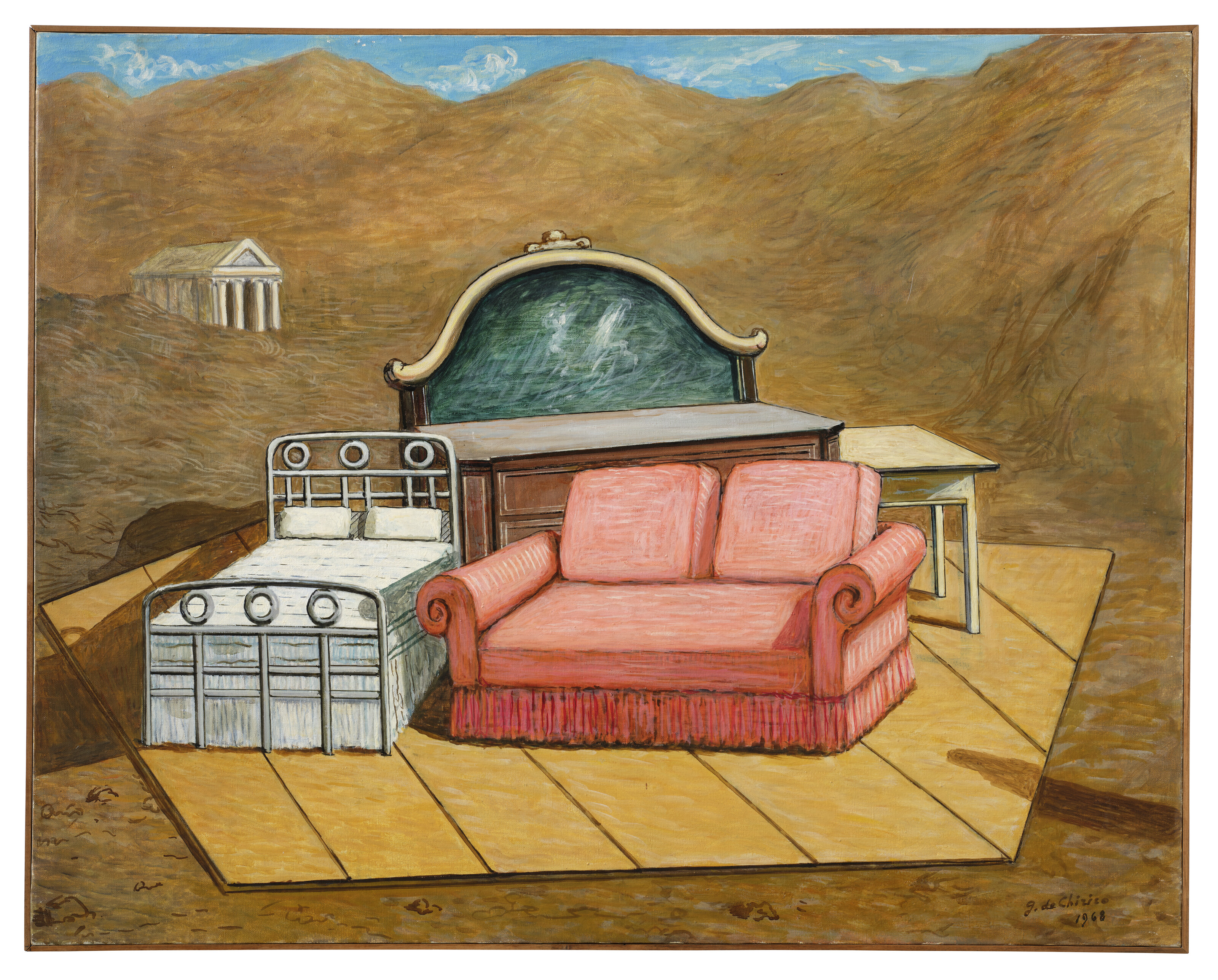 Giorgio de Chirico — Мобили Нелла валле, изображение 3