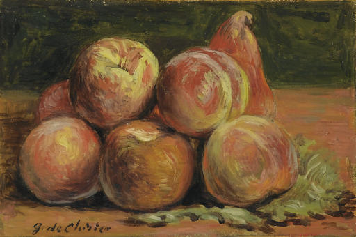 Giorgio de Chirico — В тишине фрутты в таволо