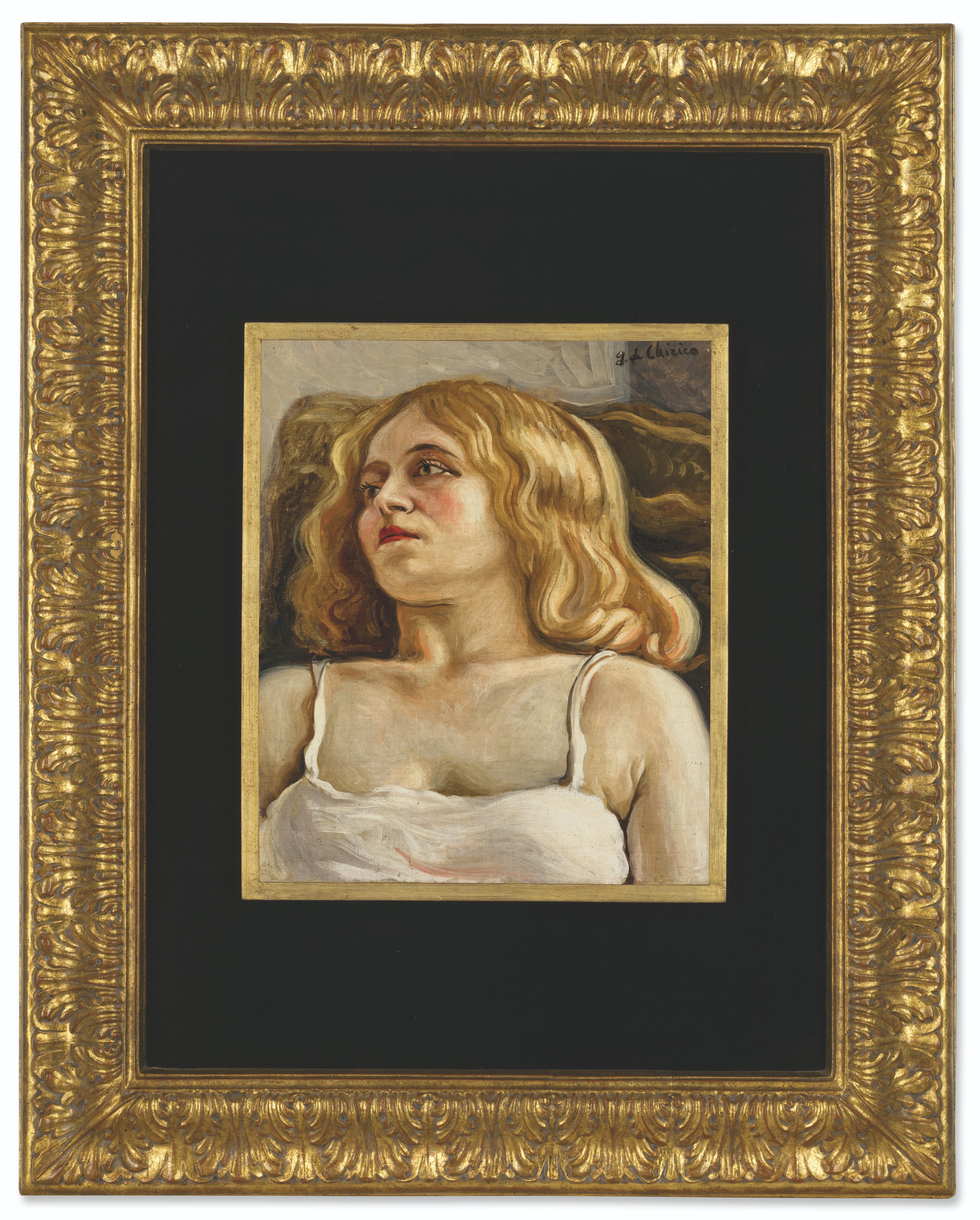 Giorgio de Chirico — Бусто ди Донна в ответном ударе, изображение 3