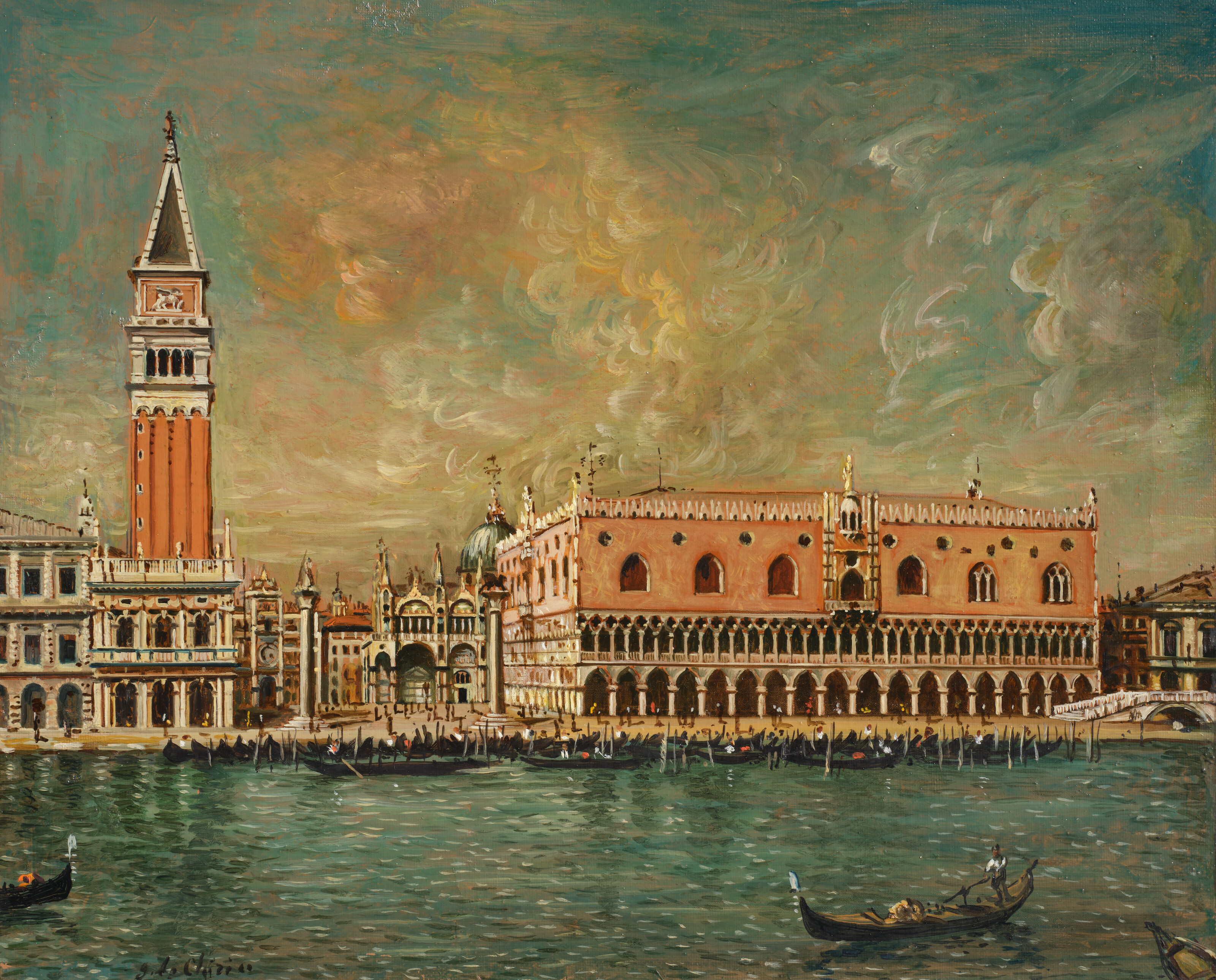 Giorgio de Chirico — Венеция, Дворец Дожей