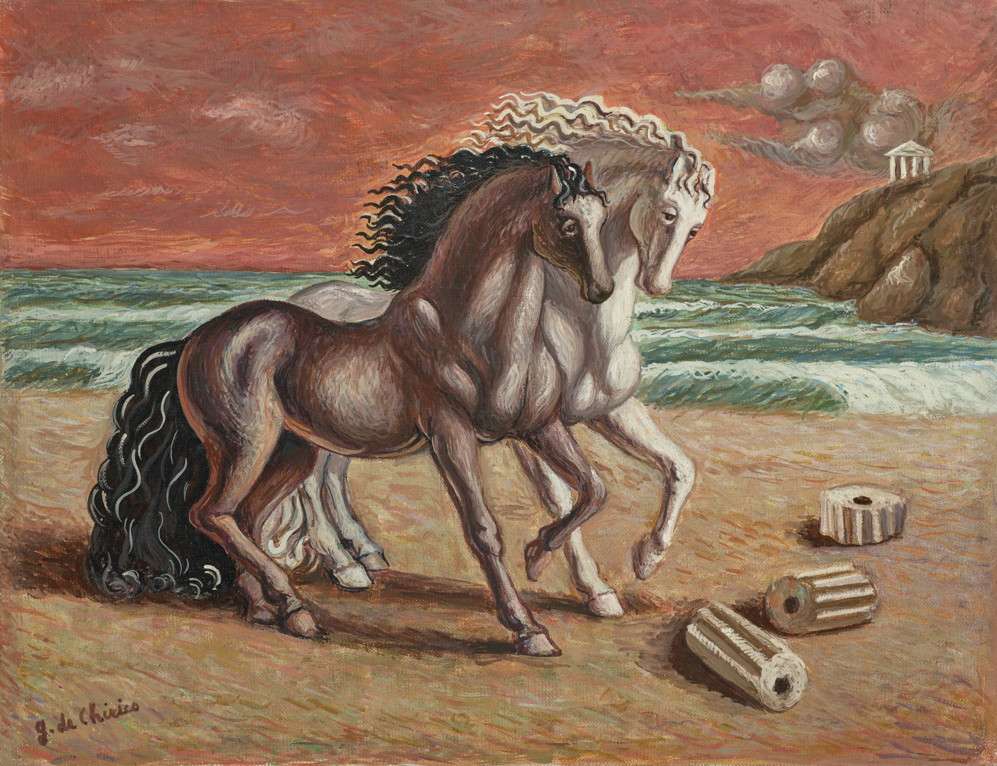 Giorgio de Chirico — КАВАЛЛИ АНТИЧИ