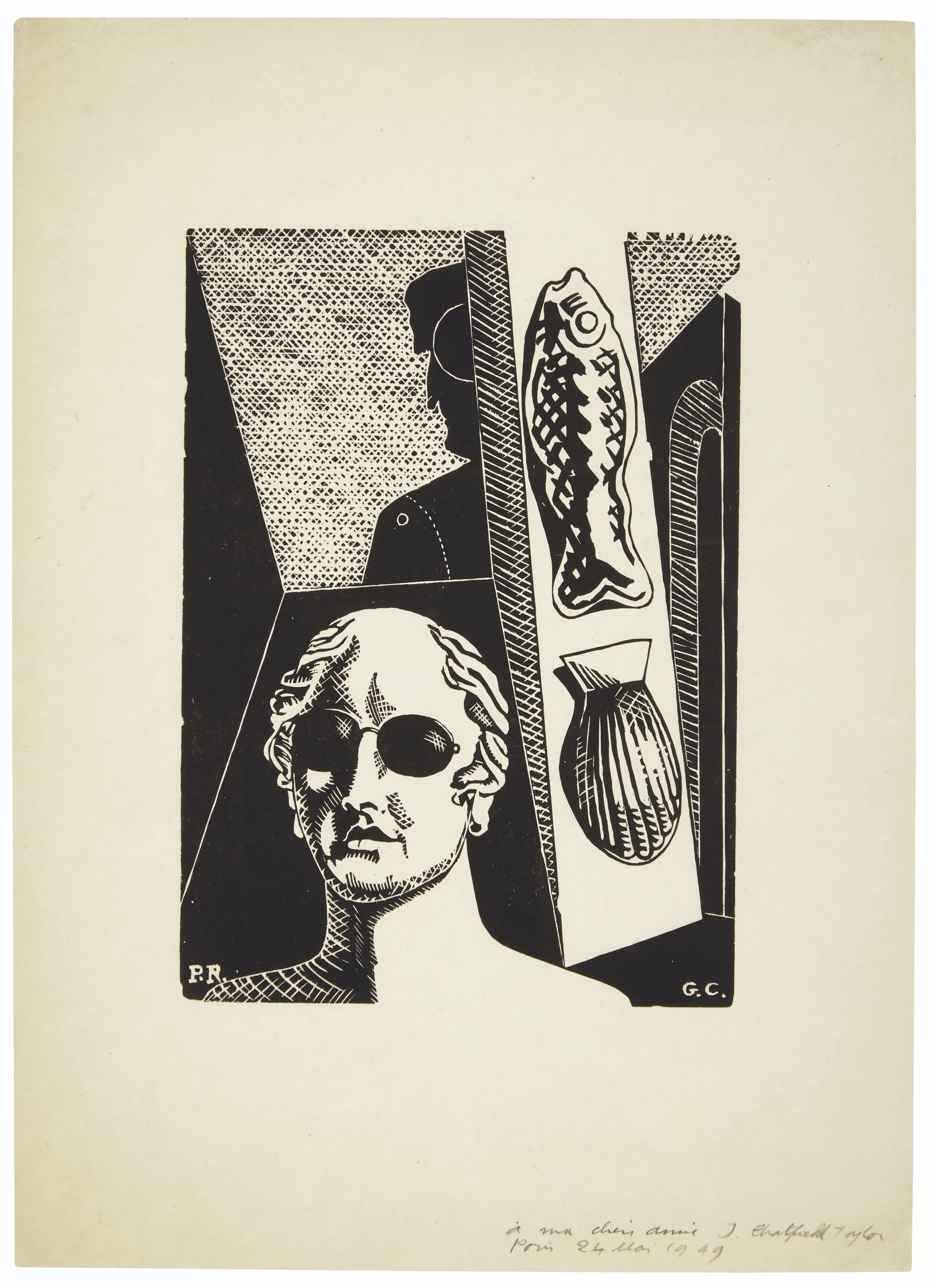 Giorgio de Chirico — Портрет Гийома Аполлинера