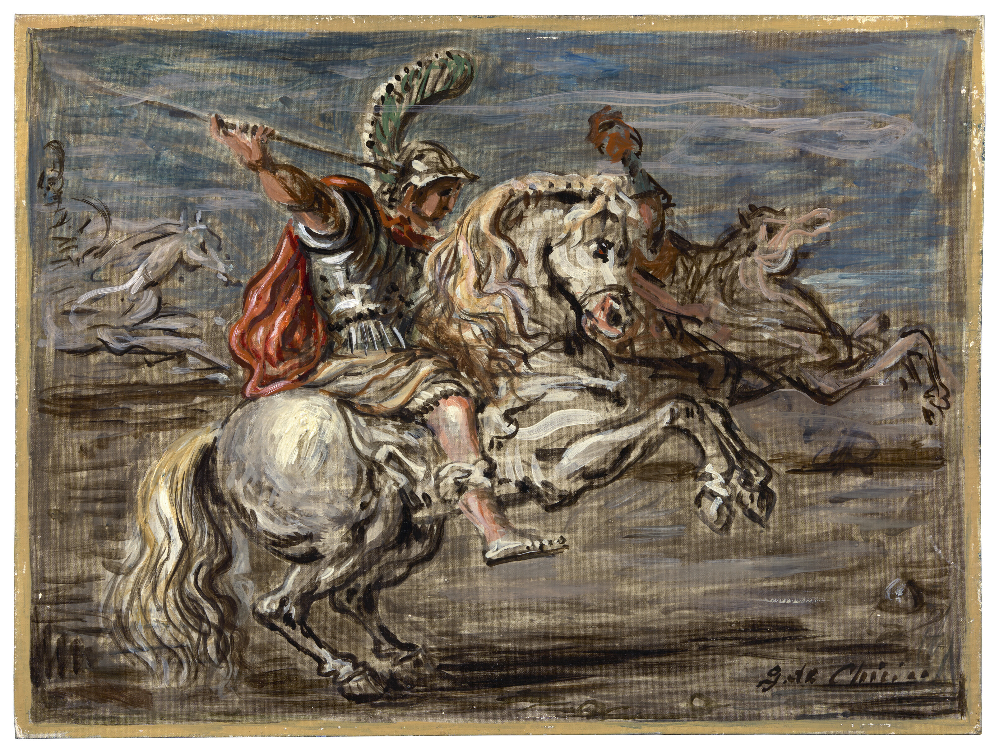 Giorgio de Chirico — Кавалли и кавальери