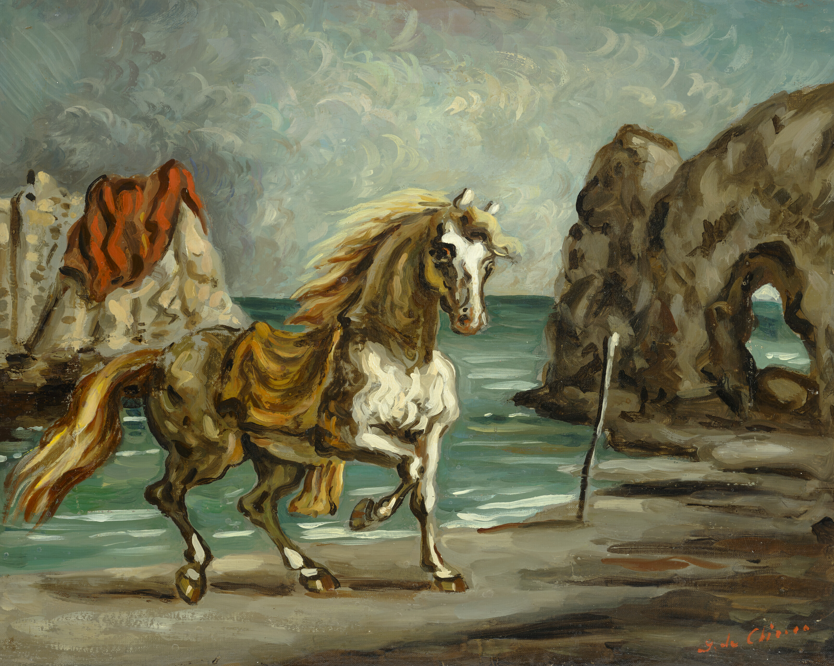 Giorgio de Chirico — Кавалло в Рива-аль-Маре