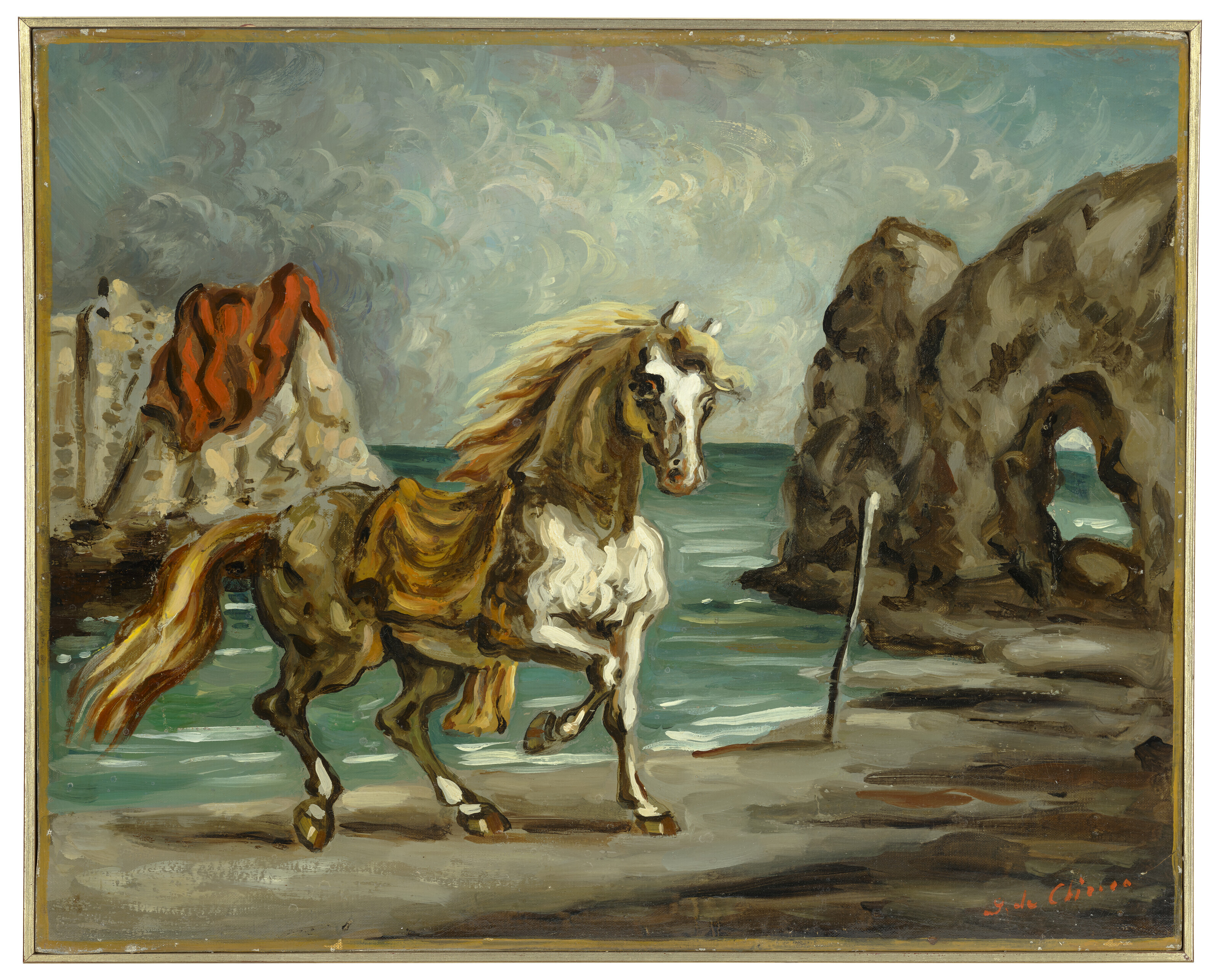 Giorgio de Chirico — Кавалло в Рива-аль-Маре, изображение 2