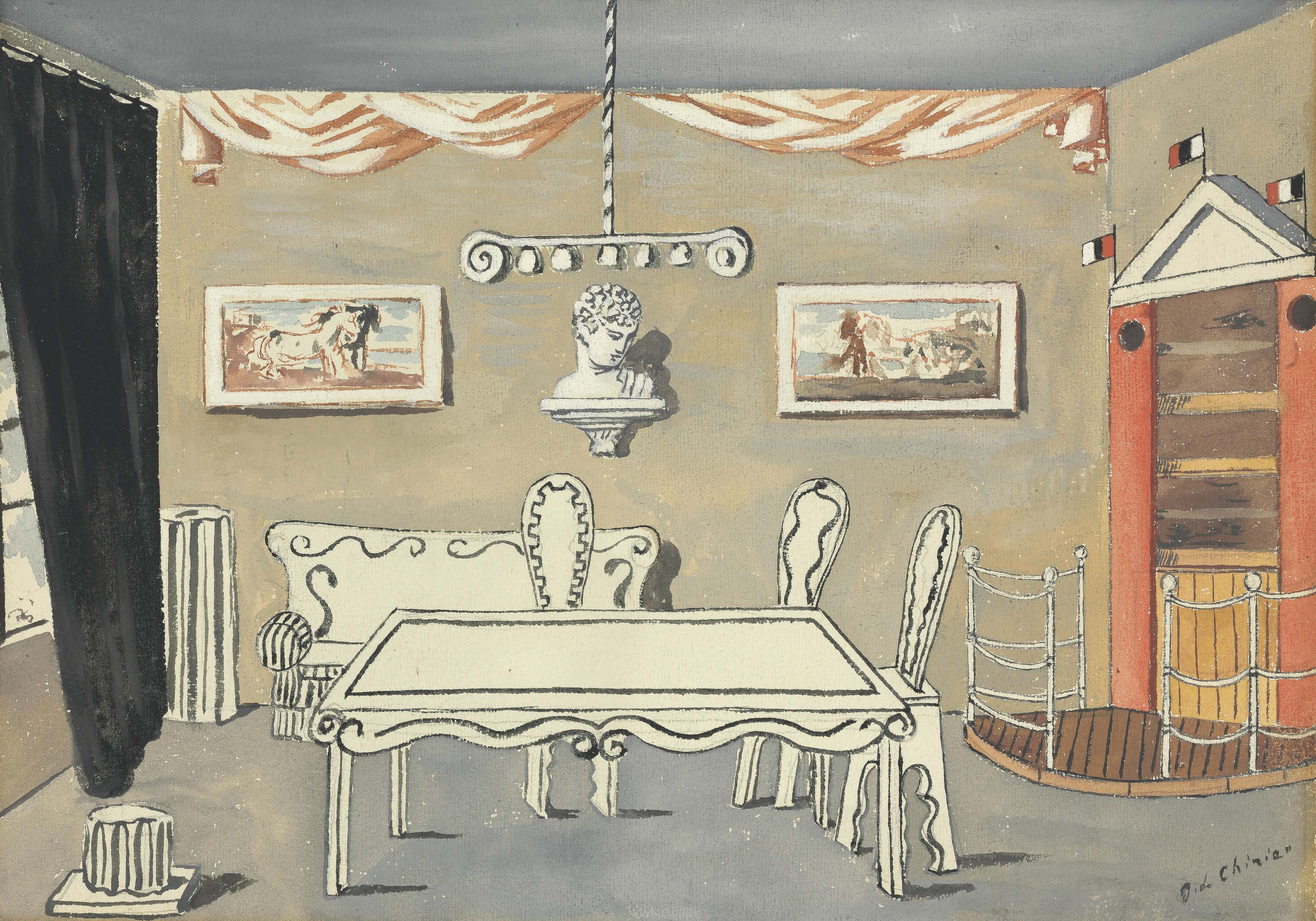 Giorgio de Chirico — Международная метафизика