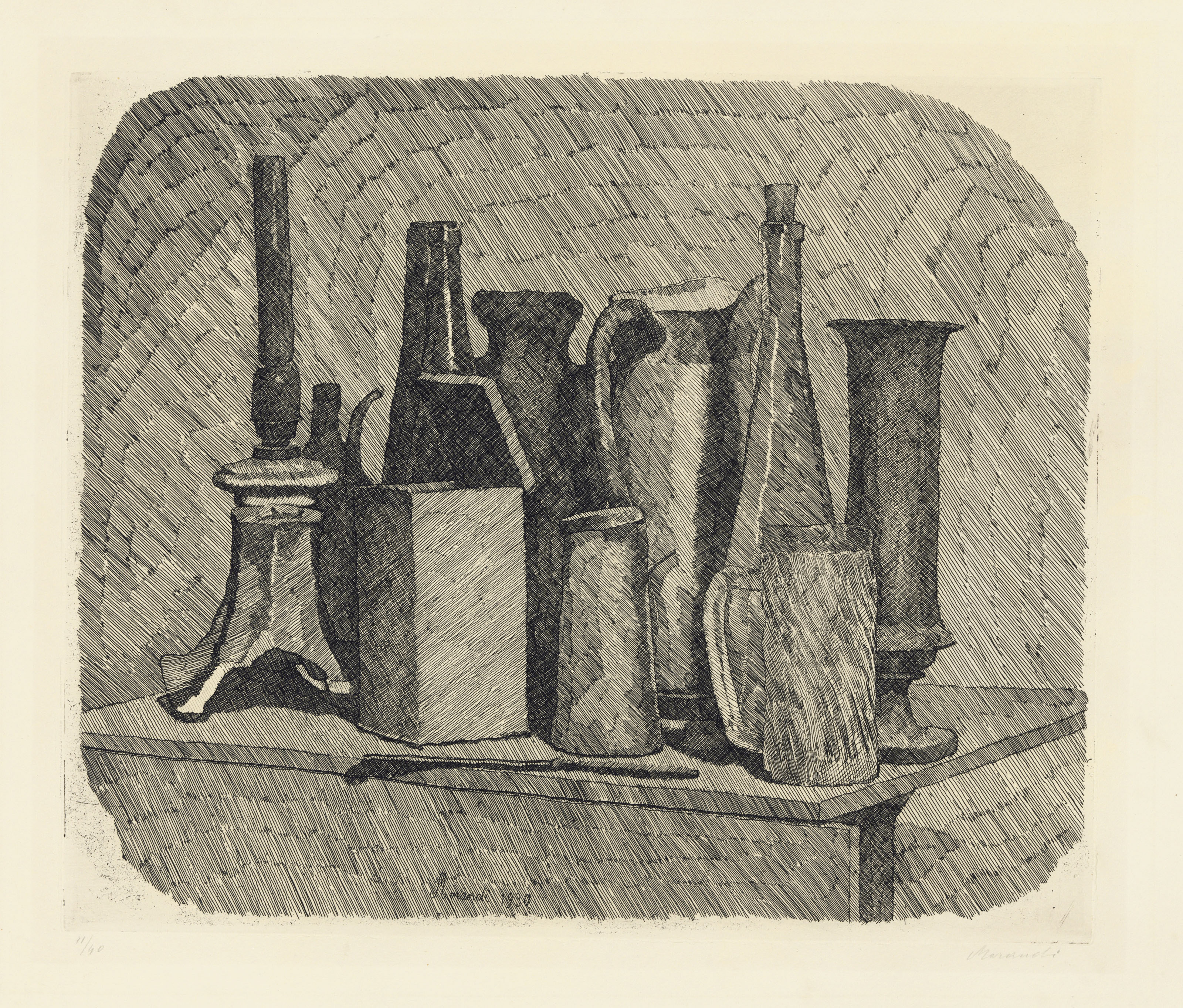 Giorgio Morandi — Величественная природа смерти в ла лампада-а-петролио