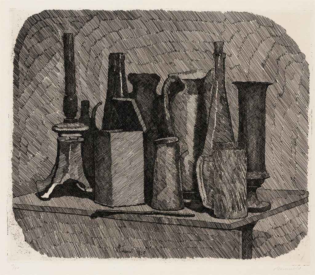 Giorgio Morandi — Великая природа смерти в ла лампада-а-петролио