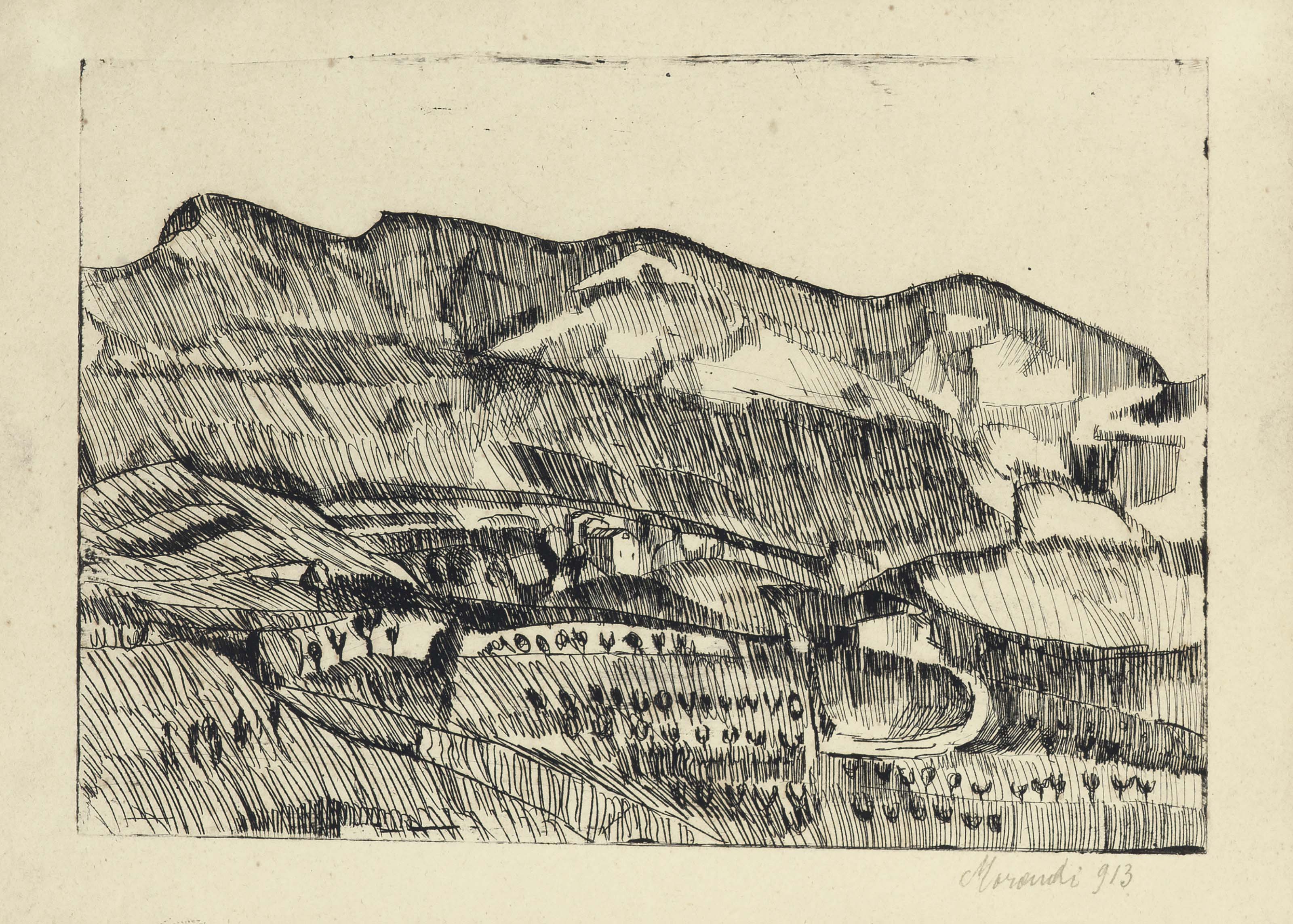 Giorgio Morandi — Мозаика Гриззана