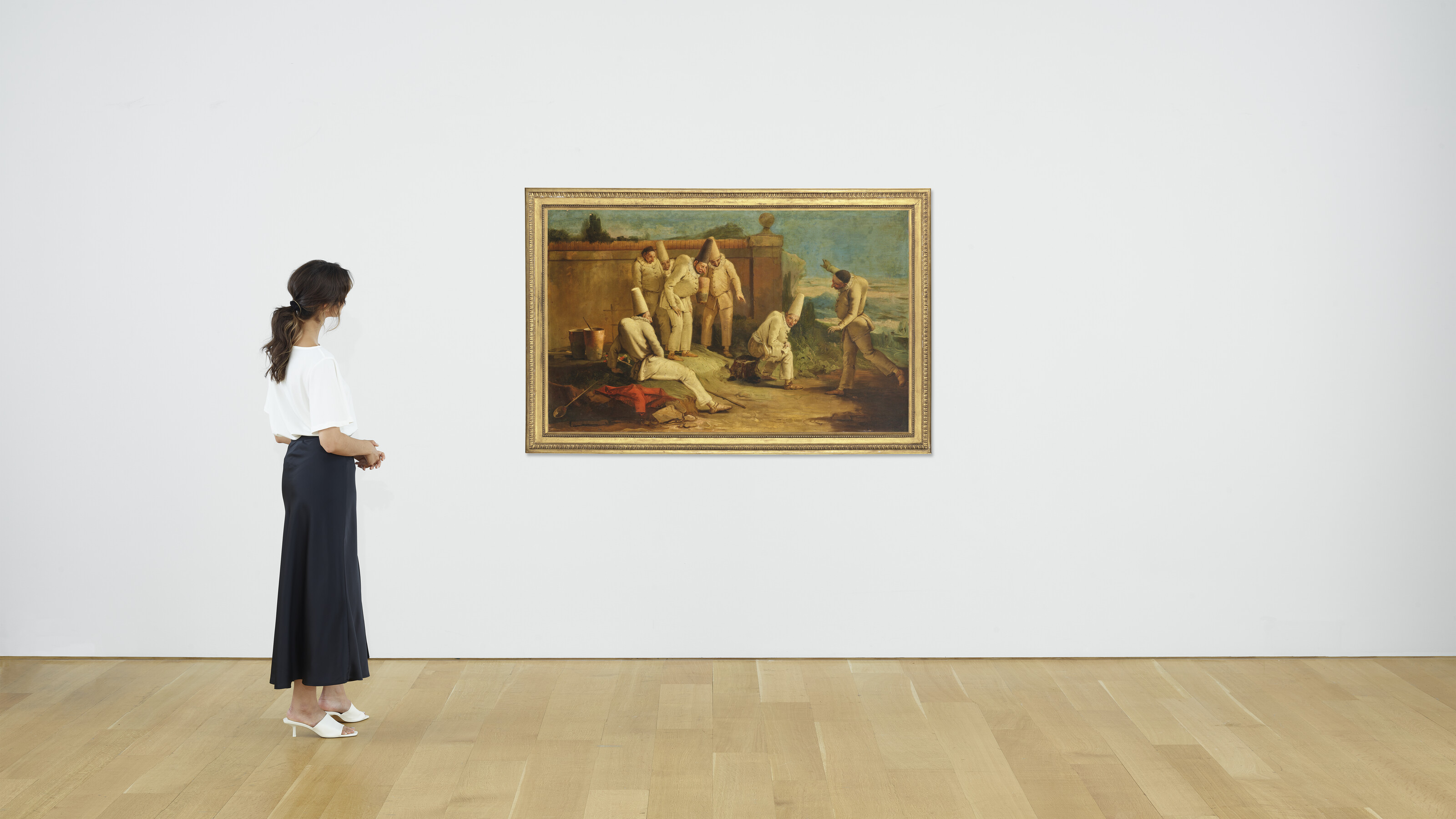 Giovanni Battista Tiepolo — Виновный Пунчинелло, изображение 4