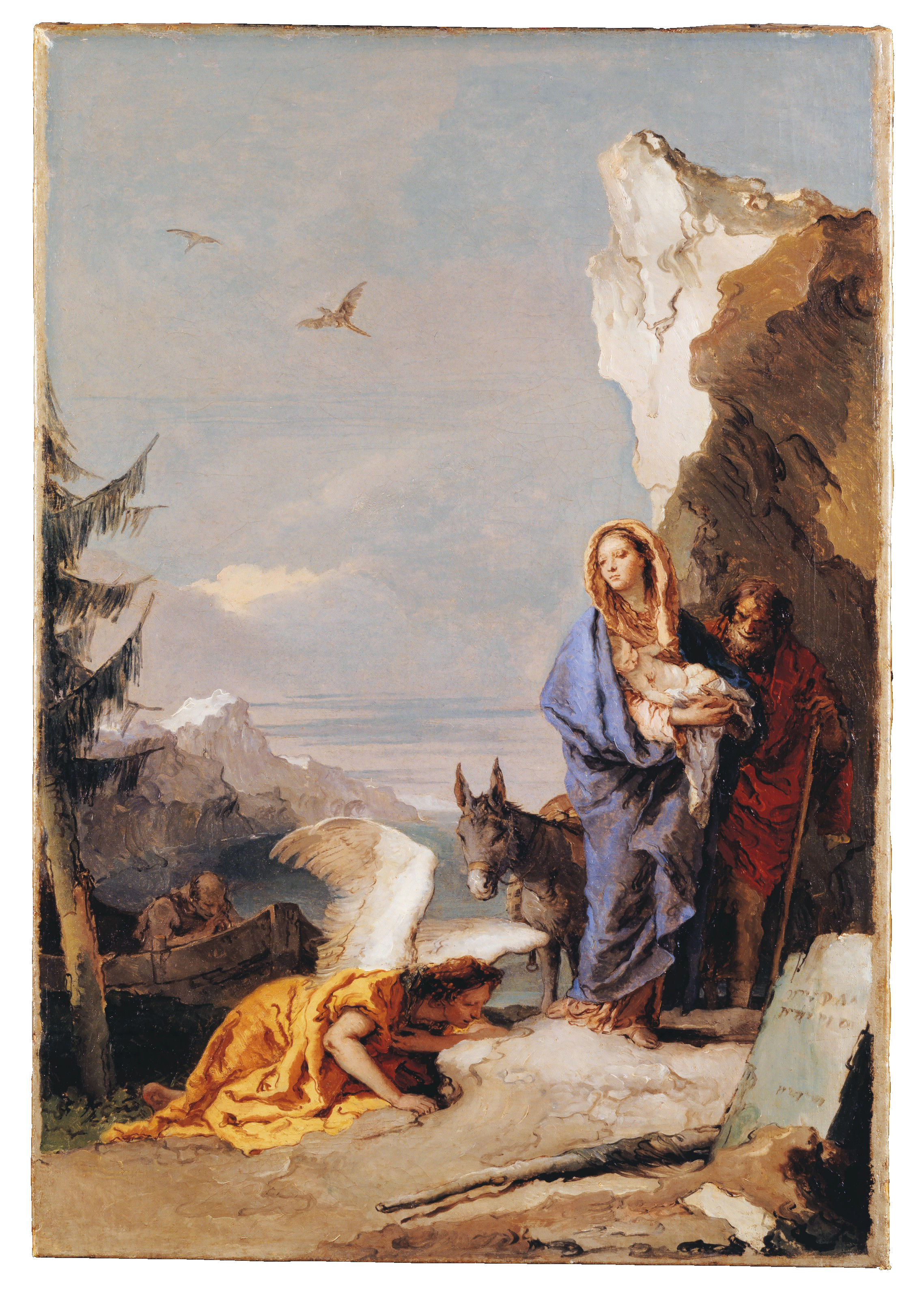 Giovanni Battista Tiepolo — Три этюда осла, изображение 3