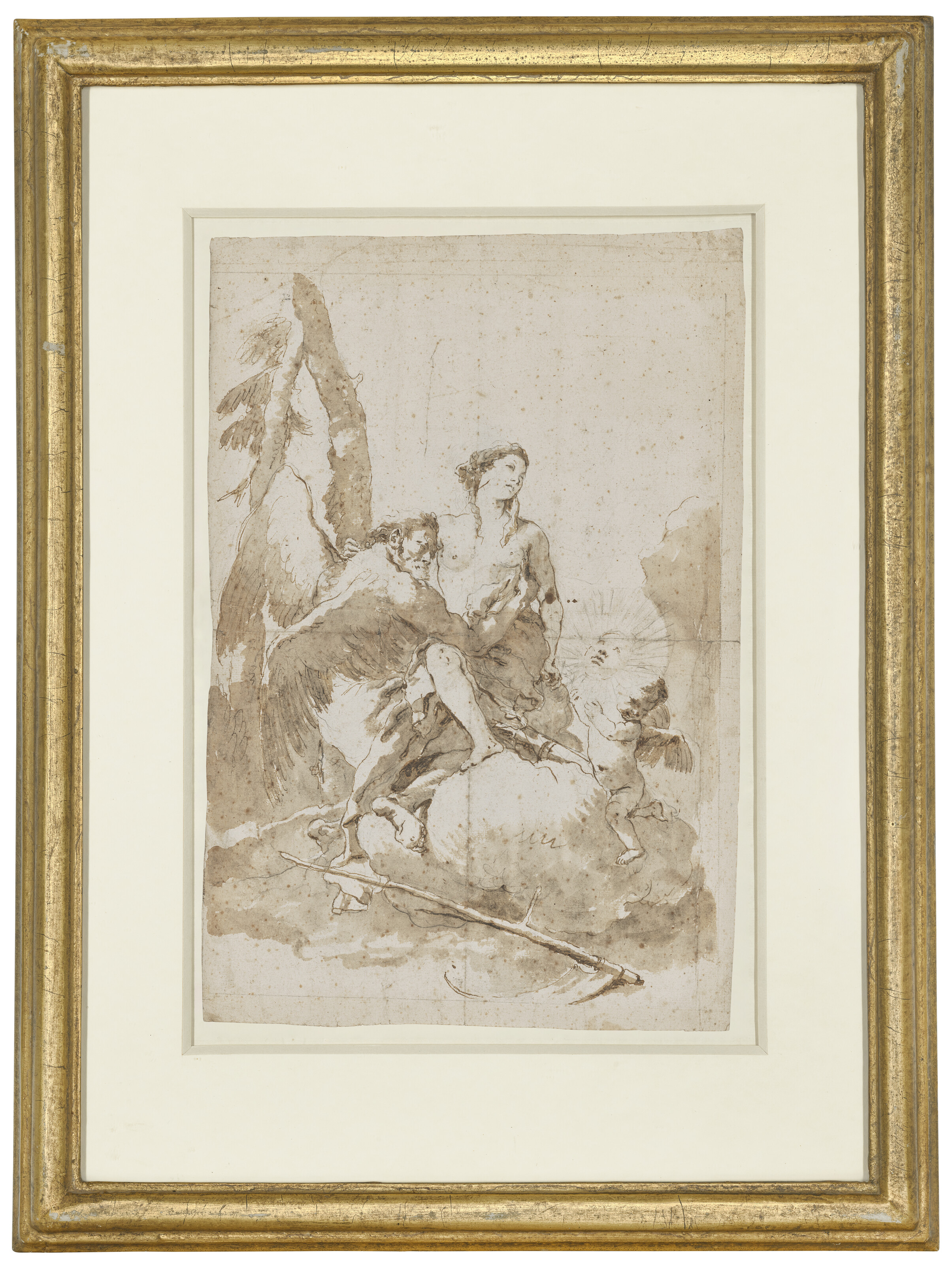 Giovanni Battista Tiepolo — Время, раскрывающее Истину, изображение 3