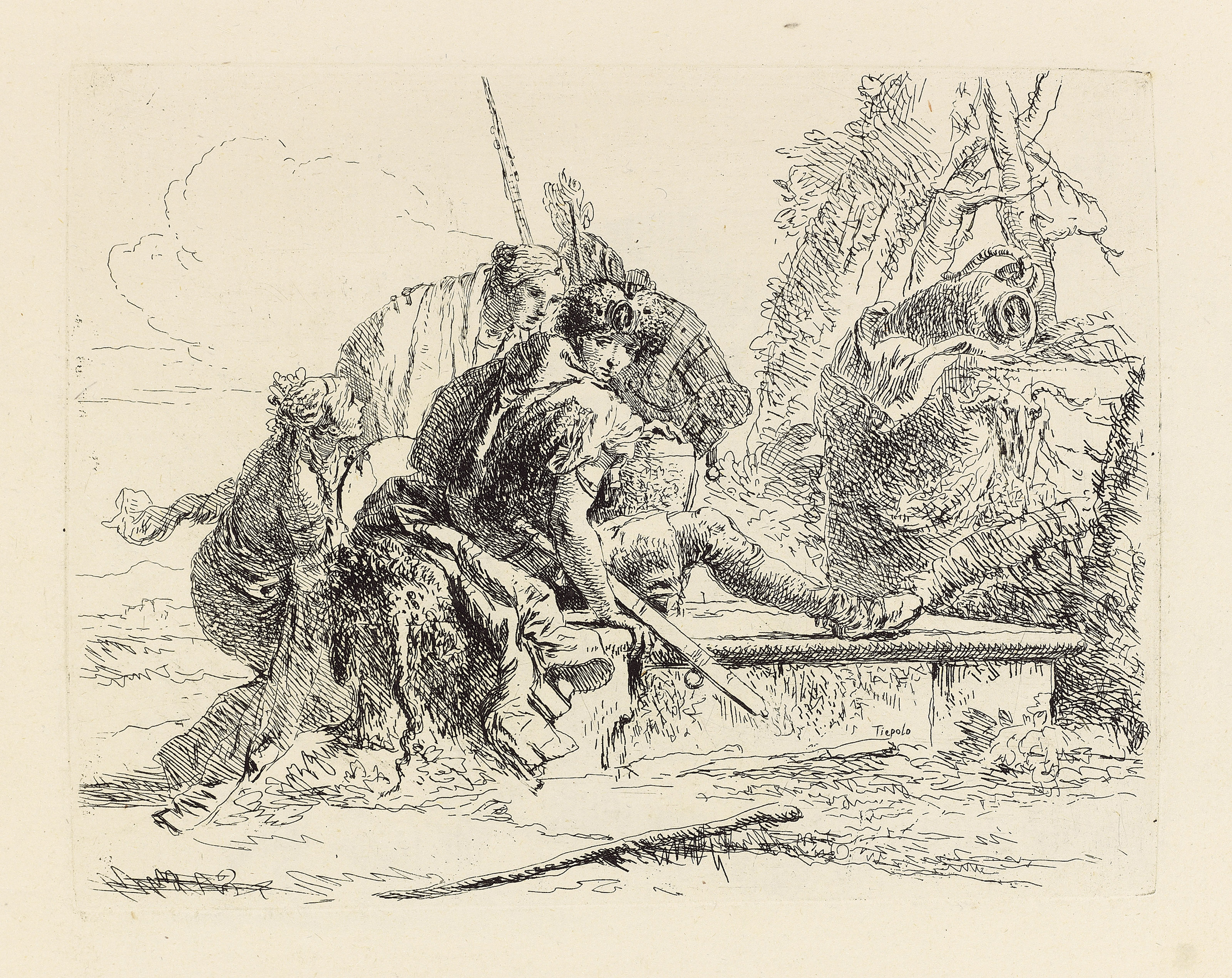 Giovanni Battista Tiepolo — Вариации Каприччи, изображение 3