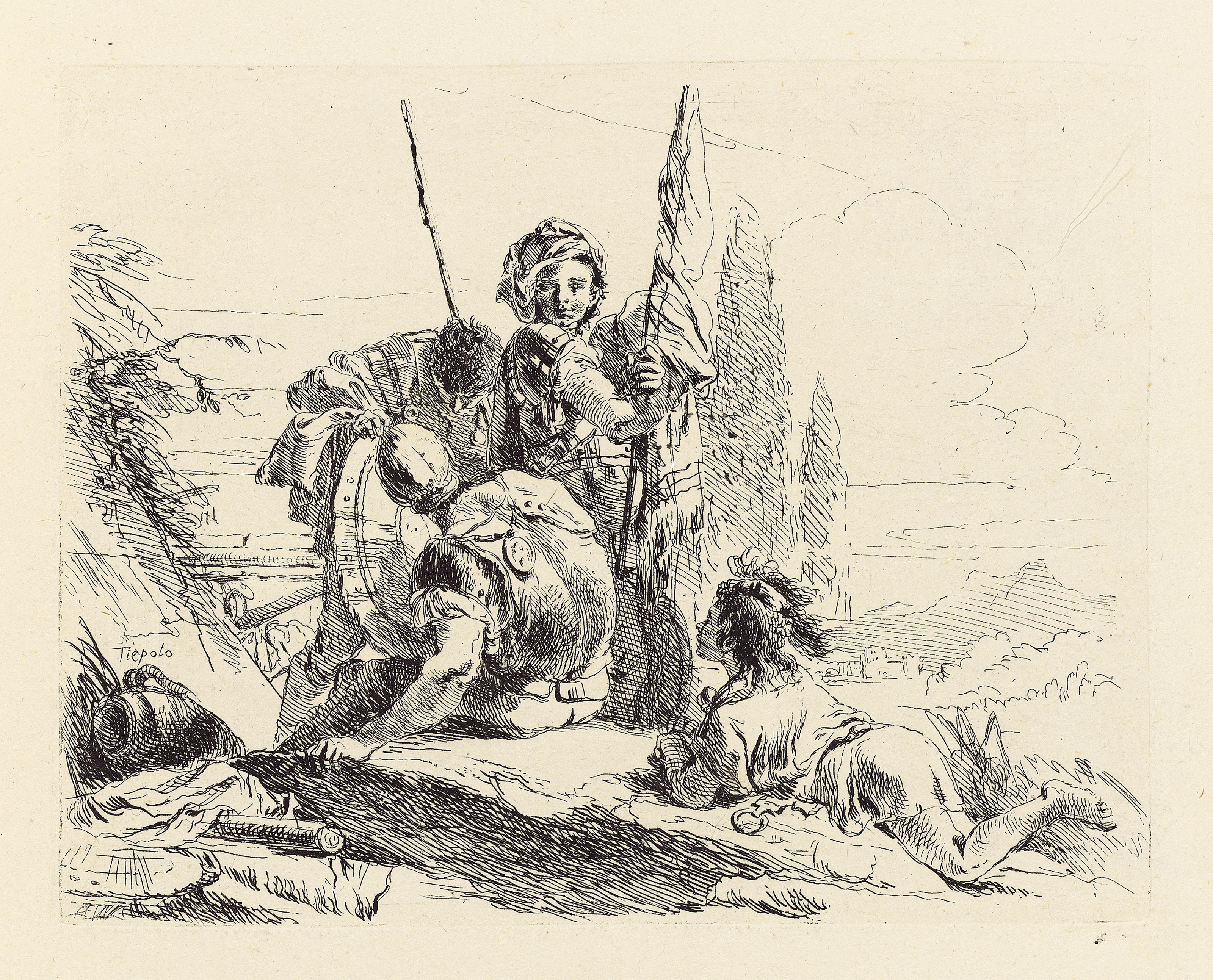 Giovanni Battista Tiepolo — Вариации Каприччи, изображение 4