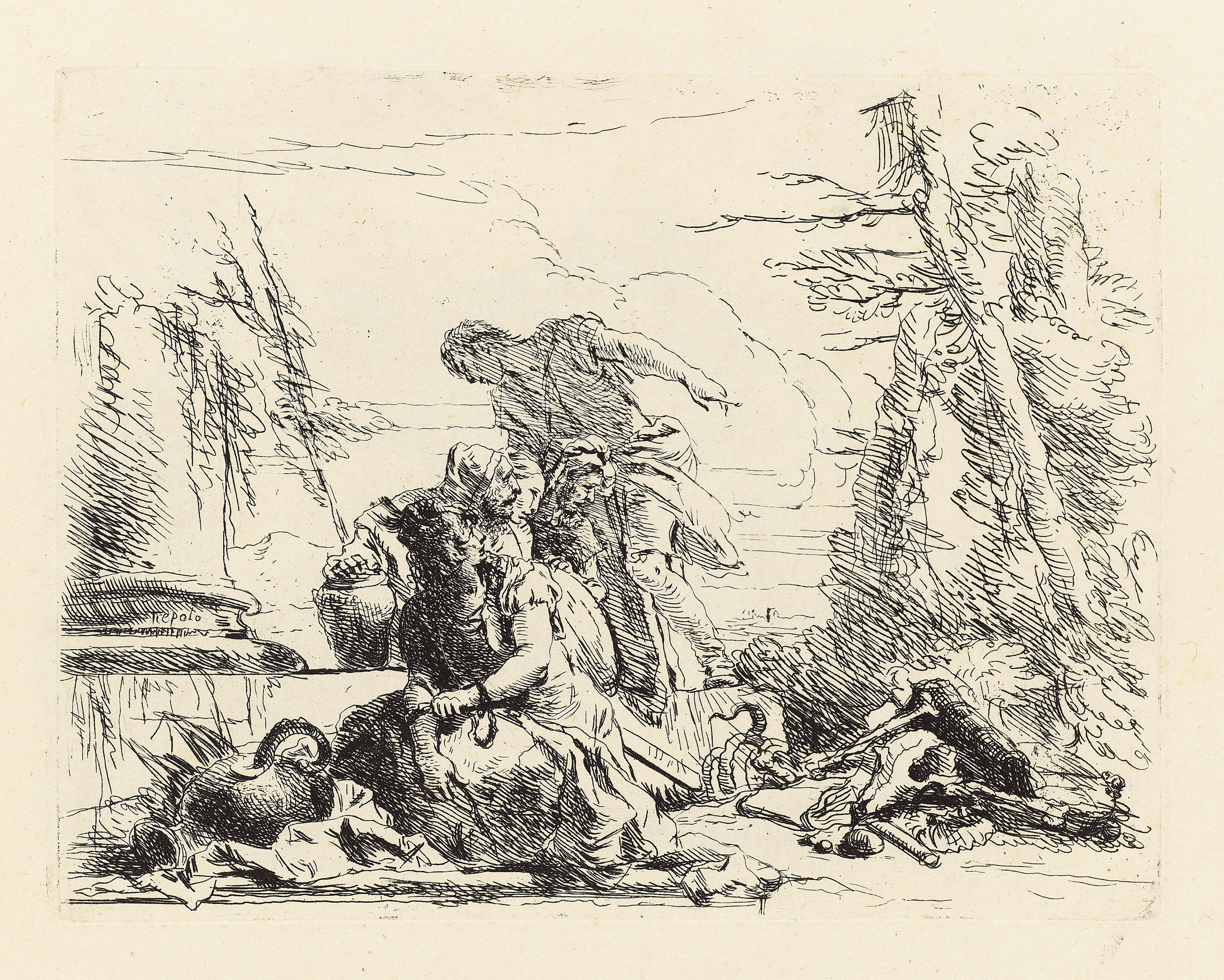 Giovanni Battista Tiepolo — Вариации Каприччи, изображение 5