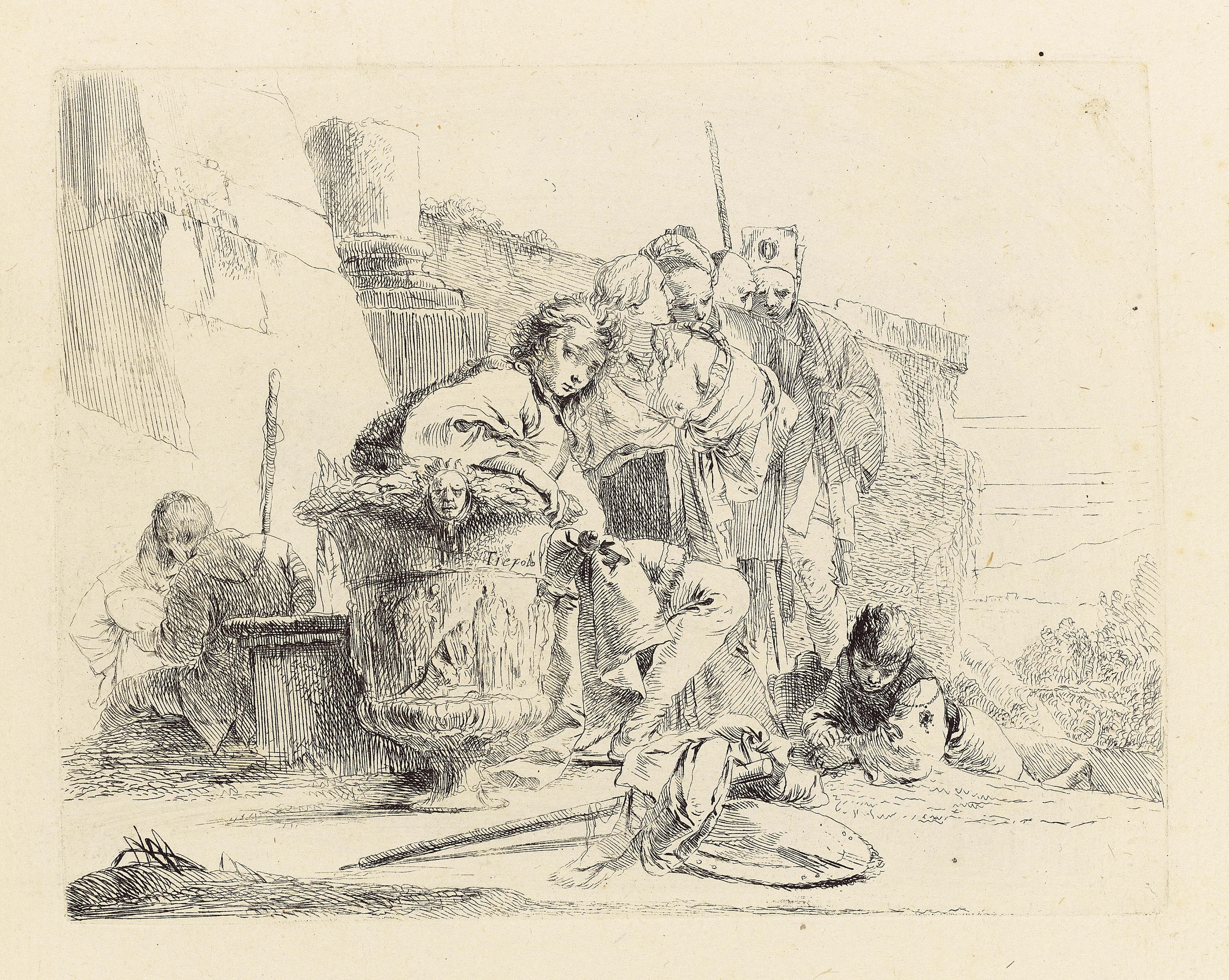 Giovanni Battista Tiepolo — Вариации Каприччи, изображение 7