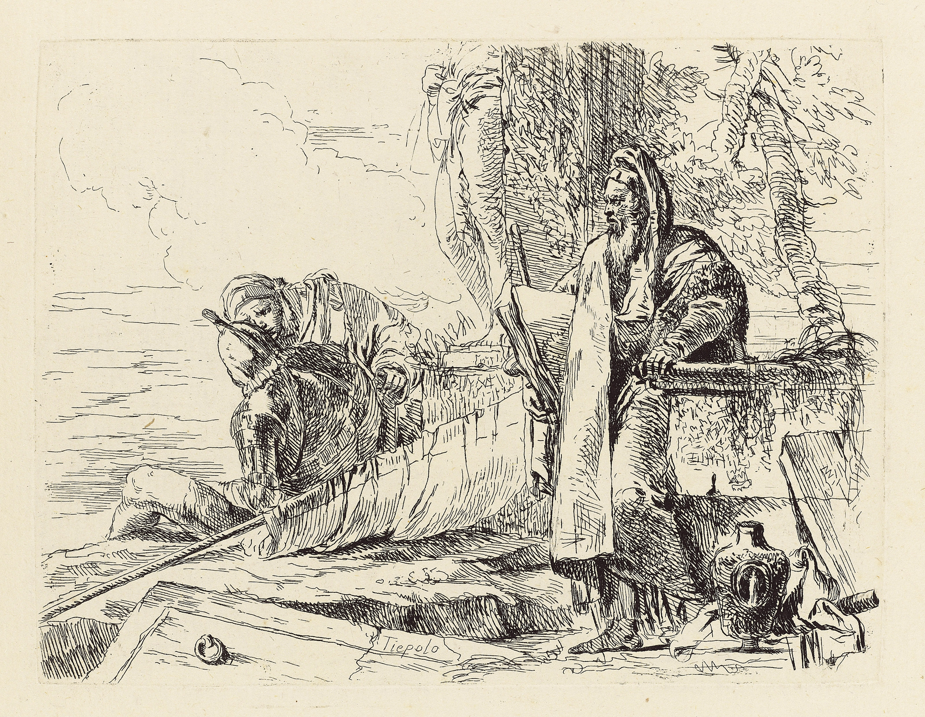 Giovanni Battista Tiepolo — Вариации Каприччи, изображение 8