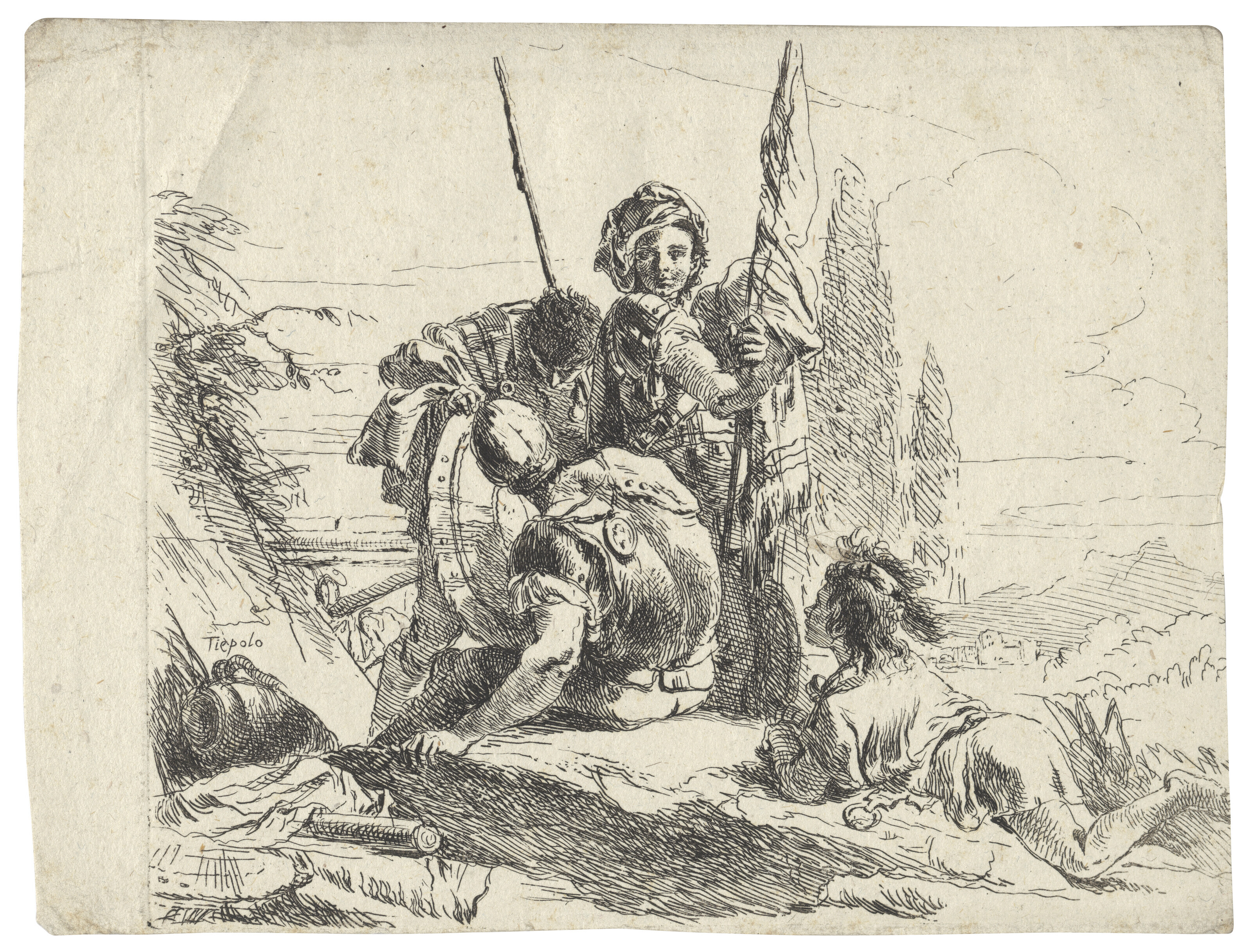 Giovanni Battista Tiepolo — Вариации Каприччи, изображение 3