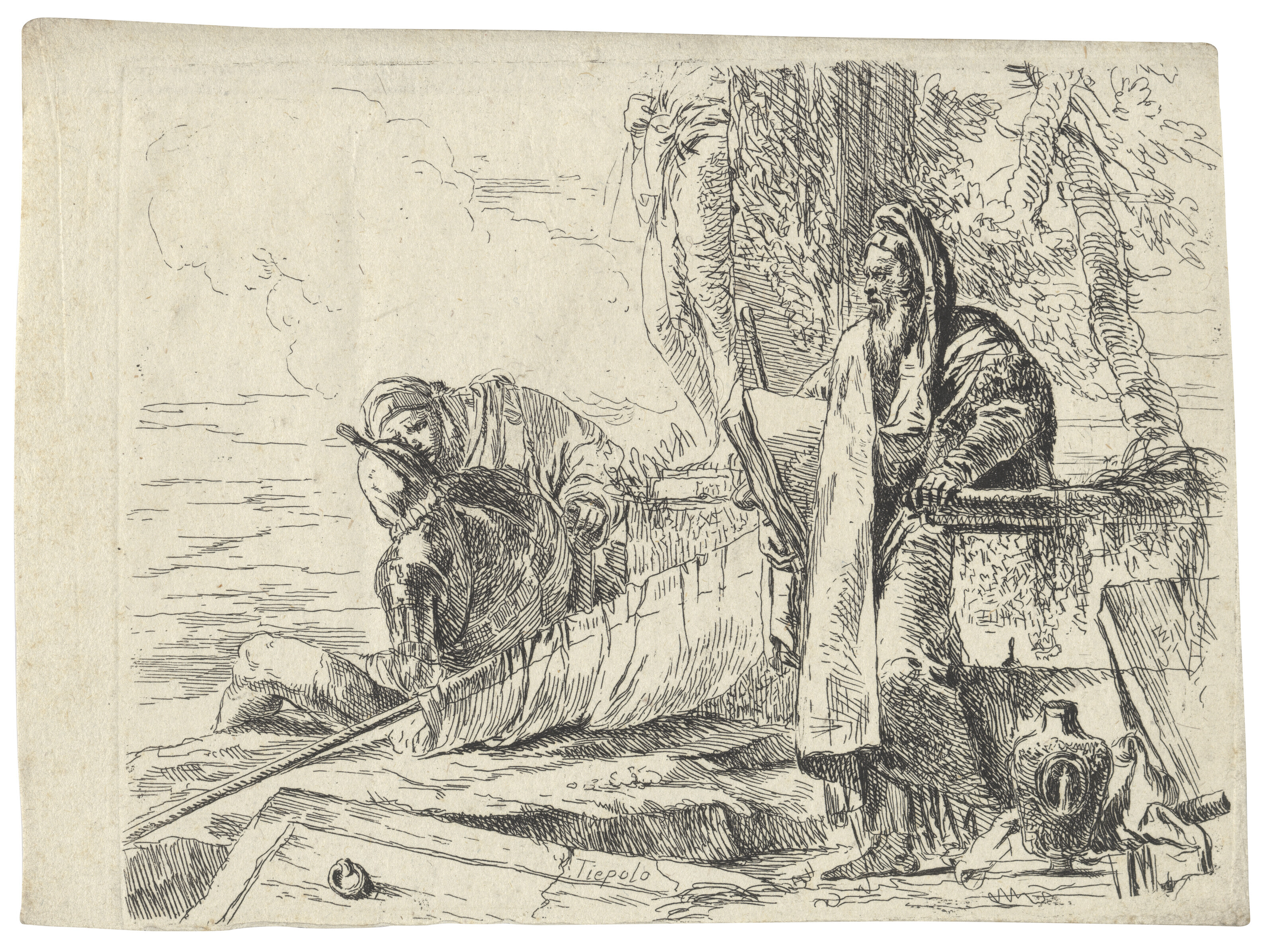 Giovanni Battista Tiepolo — Вариации Каприччи, изображение 4