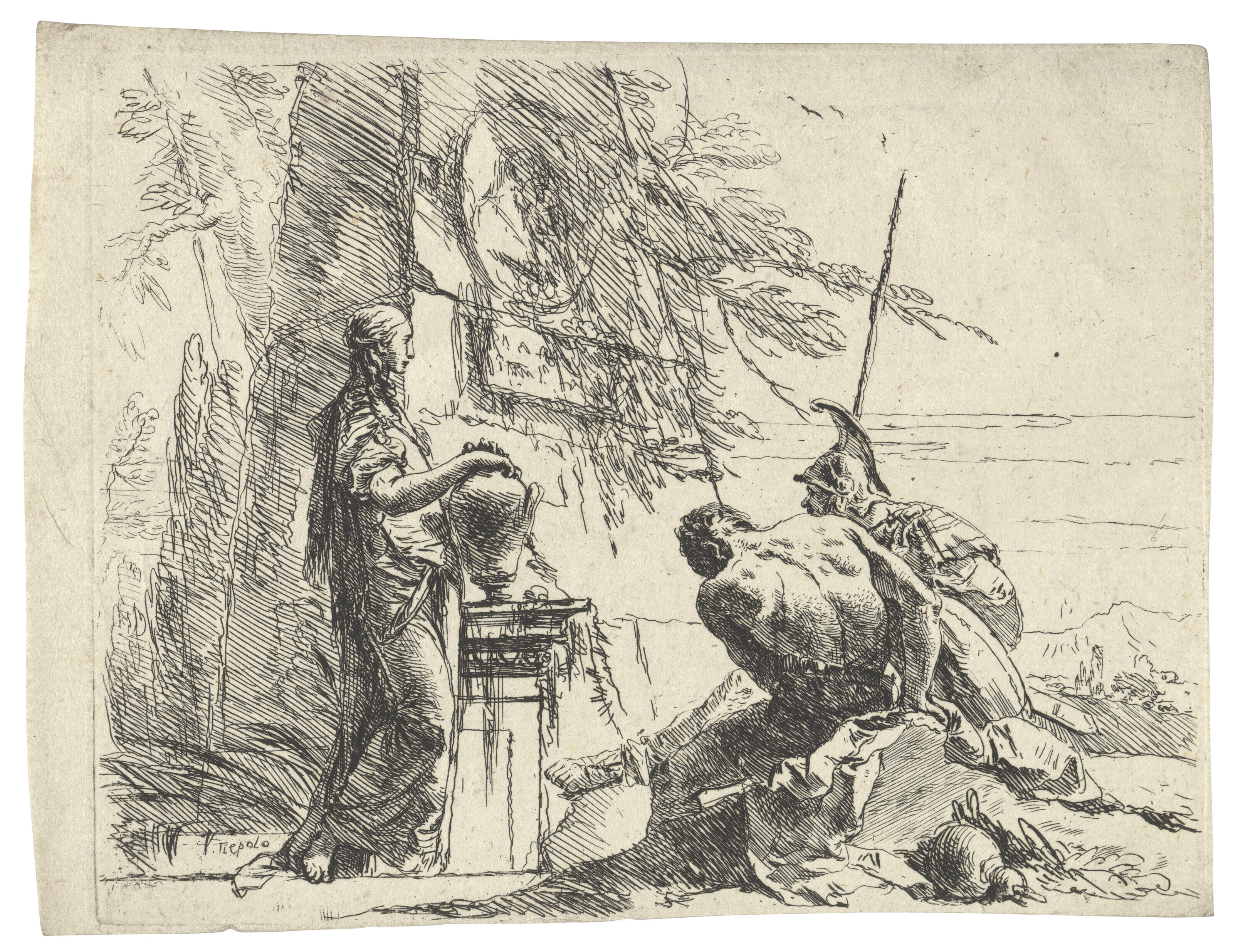 Giovanni Battista Tiepolo — Вариации Каприччи, изображение 5