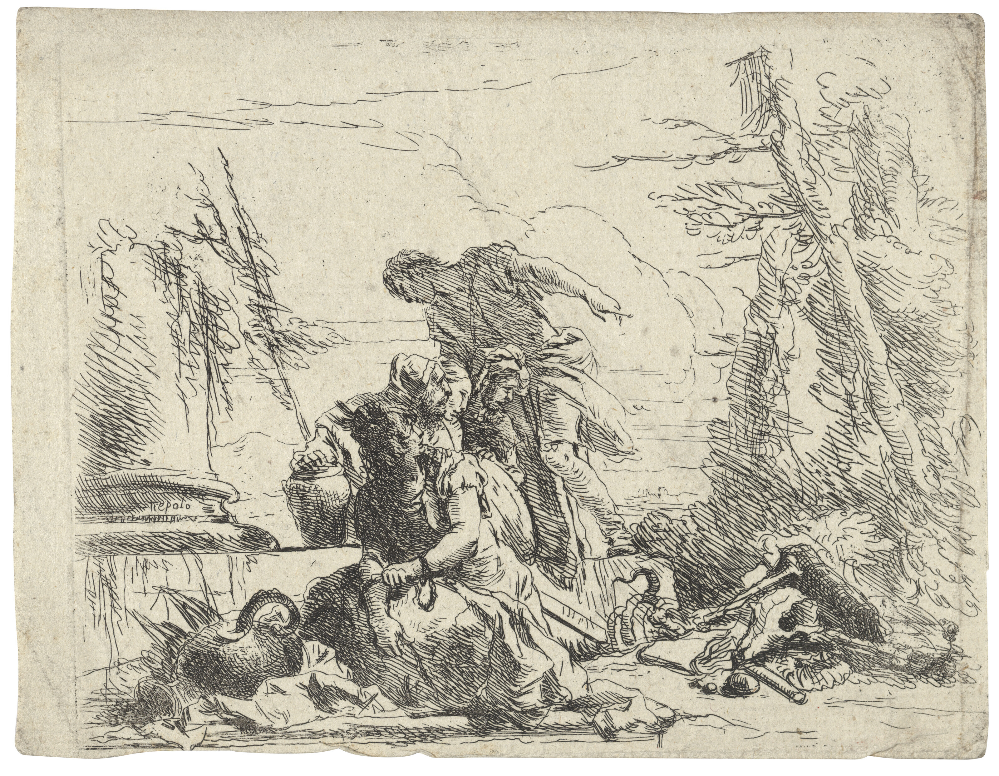 Giovanni Battista Tiepolo — Вариации Каприччи, изображение 7
