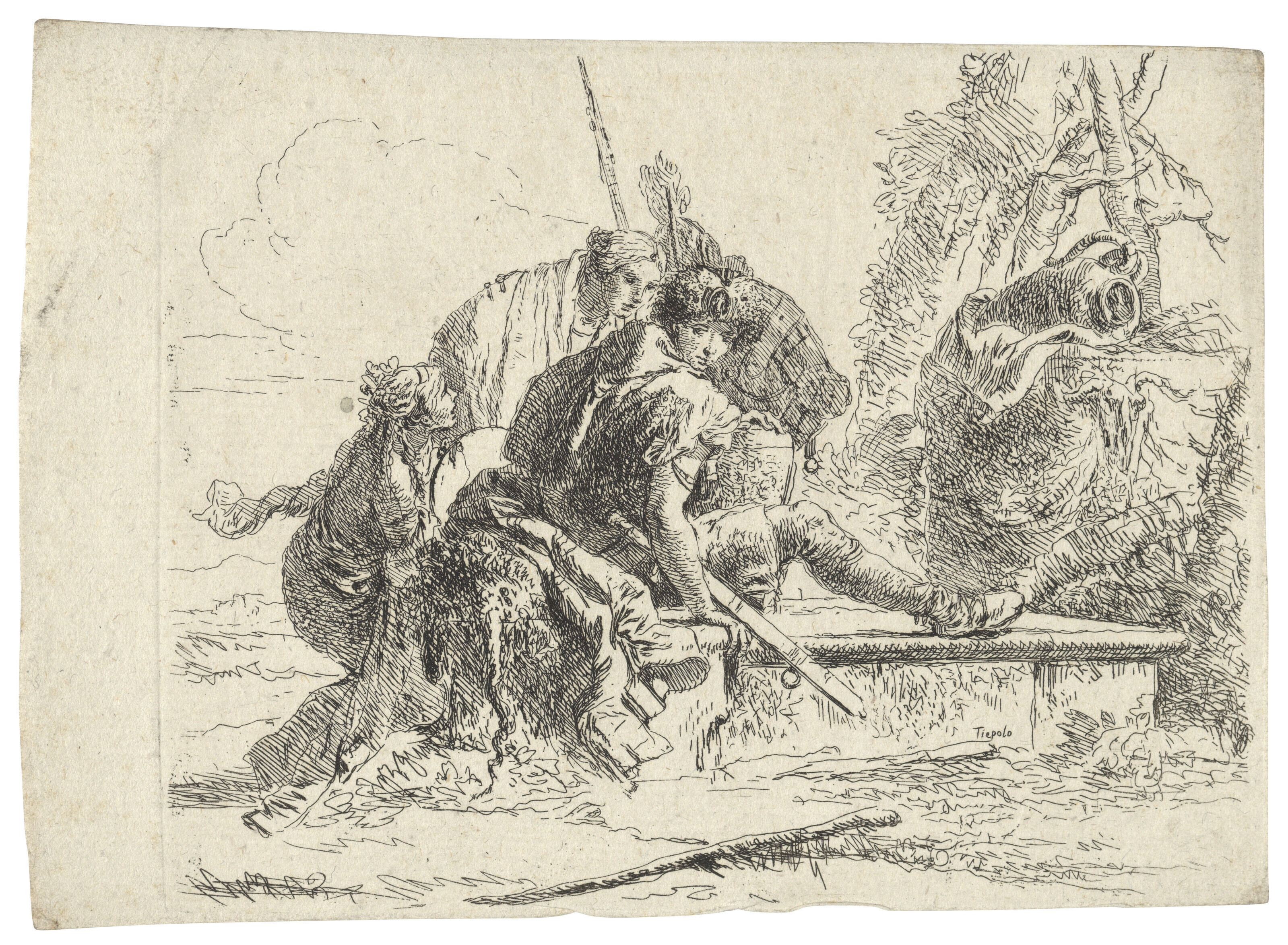 Giovanni Battista Tiepolo — Вариации Каприччи, изображение 8