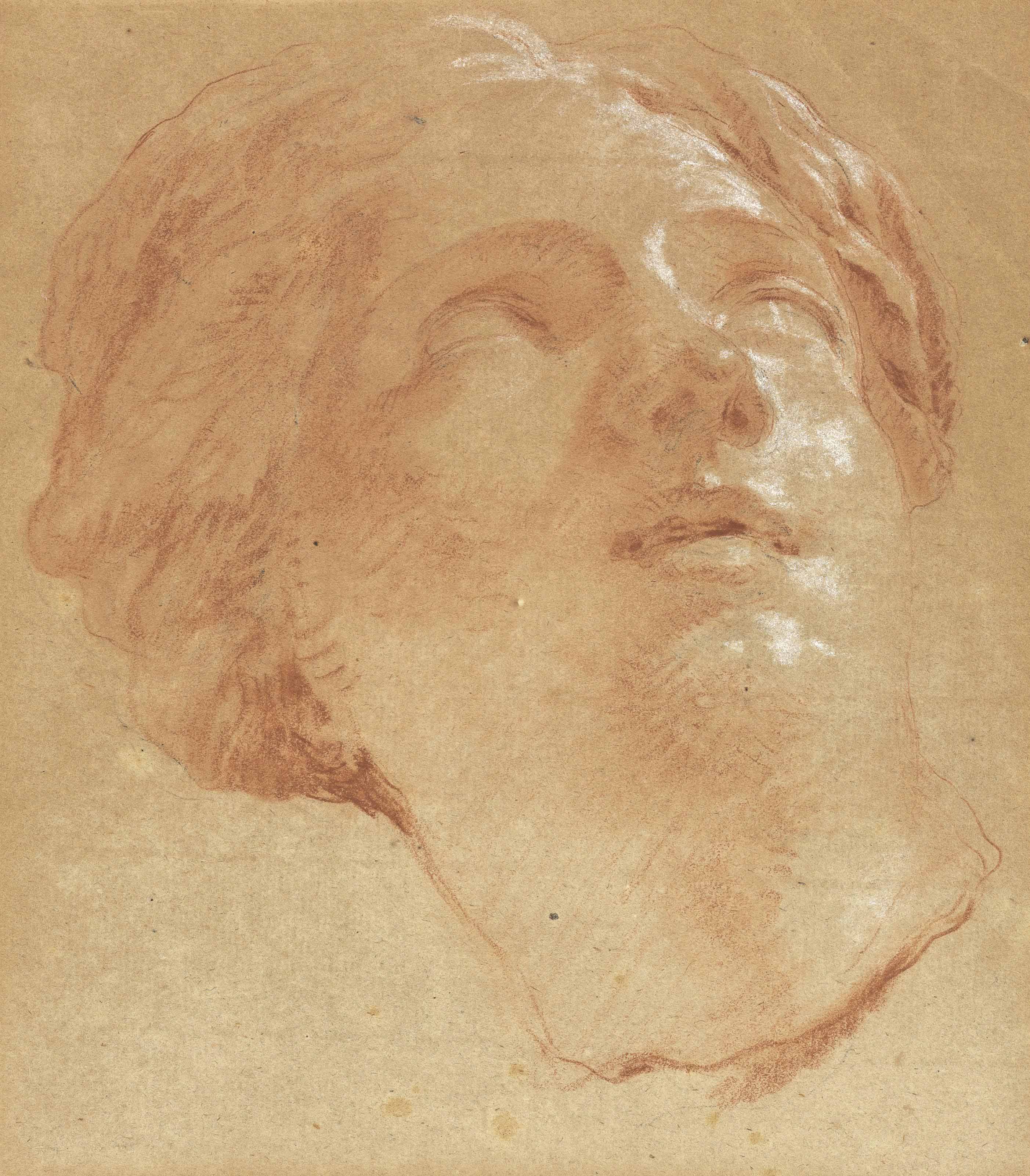 Giovanni Battista Tiepolo — Голова женщины, возможно, в античном стиле