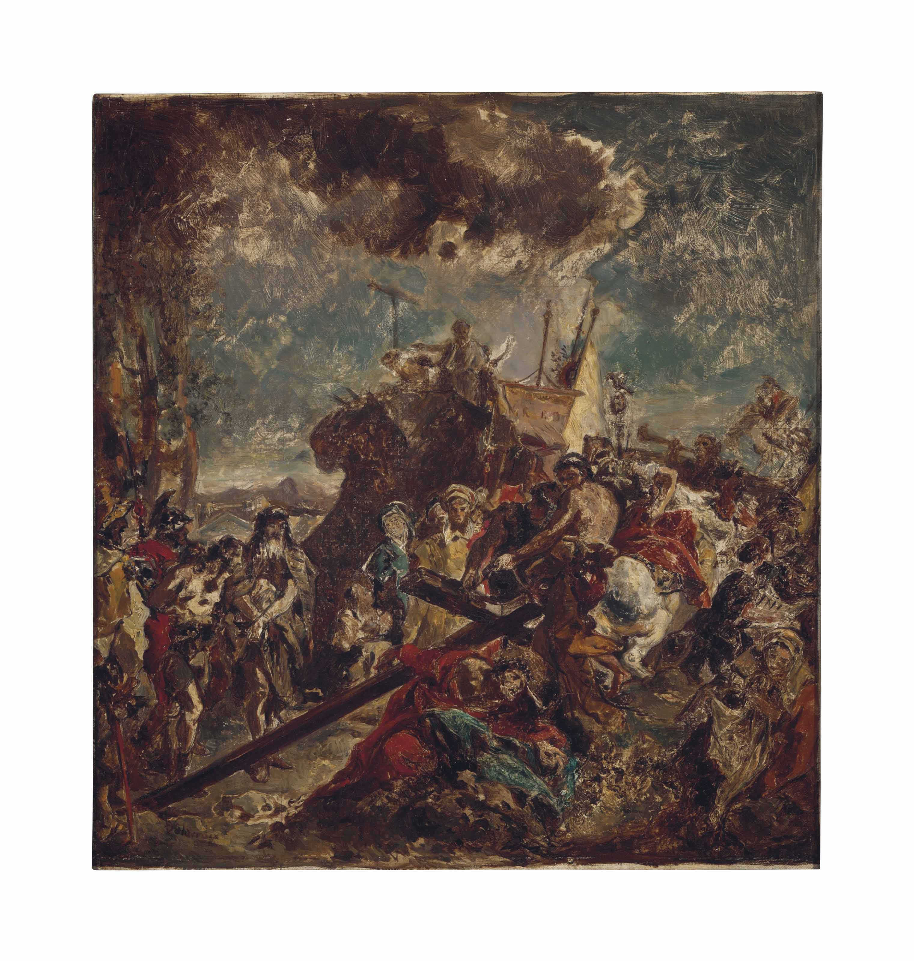 Giovanni Battista Tiepolo — Христос, несущий крест
