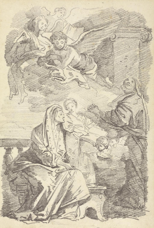 Giovanni Battista Tiepolo — Святая Анна учит юную Деву читать в честь Джованни Баттисты Тьеполо