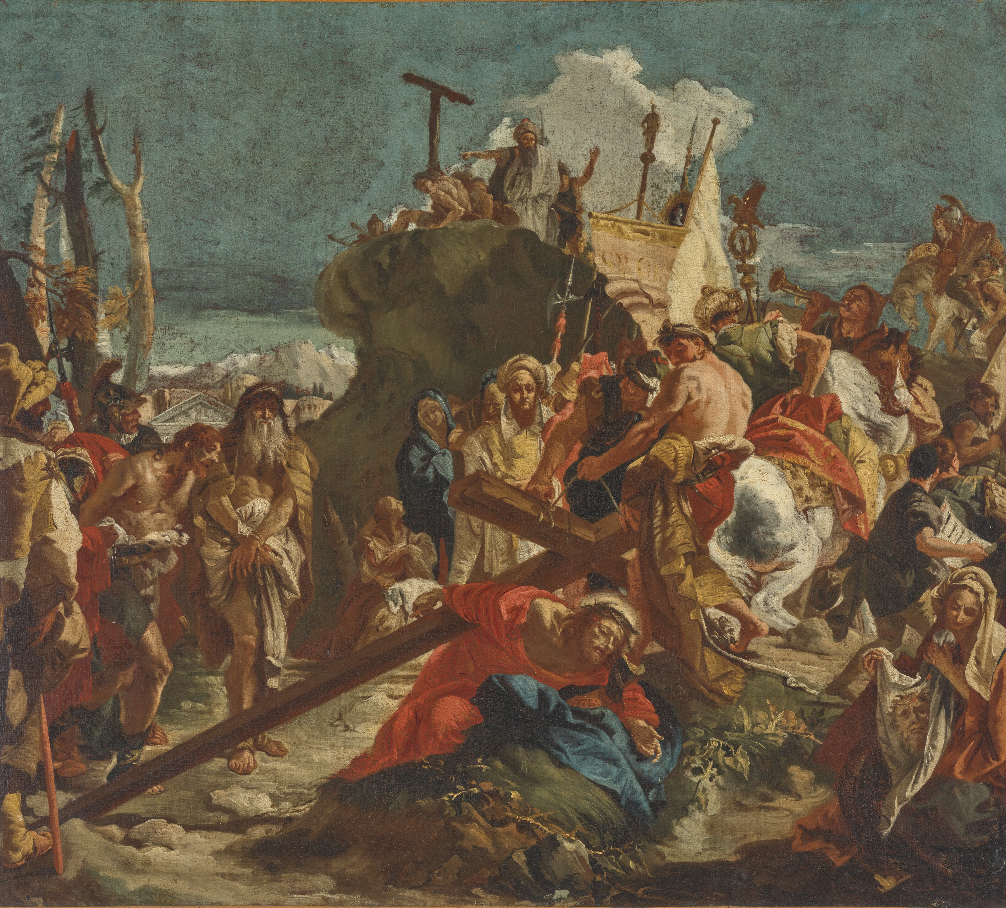 Giovanni Battista Tiepolo — Изображение Креста Господня