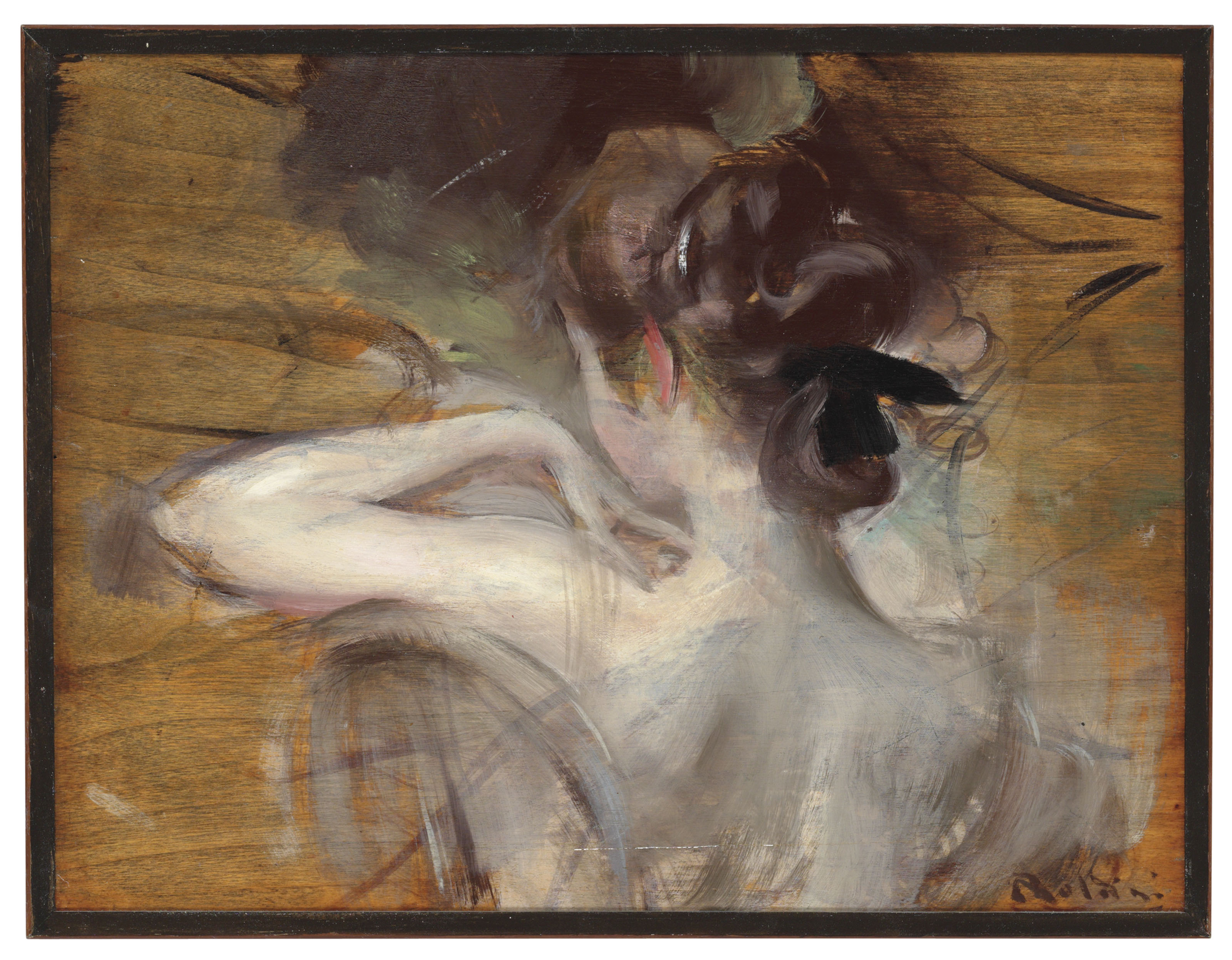 Giovanni Boldini — Молодая филе в шиньоне, изображение 2